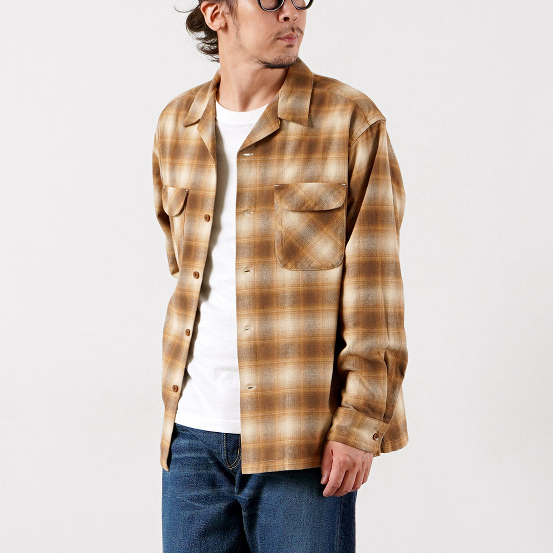 PENDLETON（ペンドルトン） ネルチェック オープンカラーシャツ