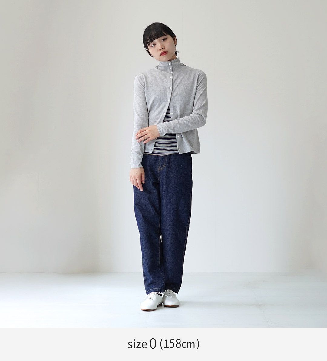 RYE TENDER（ライテンダー） MINEOLA TOP 2wayカーディガン コットンカシミア