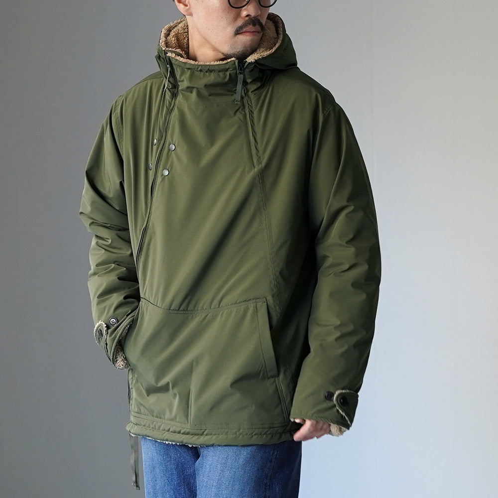 ILL ONE EIGHTY（イルワンエイティー） 別注 アップデートスノーパーカー / メンズ ジャケット アウトドア 撥水 ボア ...