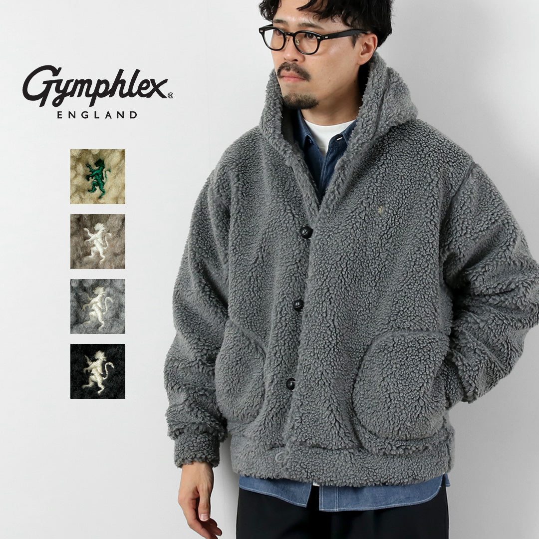 GYMPHLEX/ジムフレックス　ボアフーデッドジャケット GYMPHLEX（ジムフレックス）の「GYMPHLEX/ジムフレックス ボア