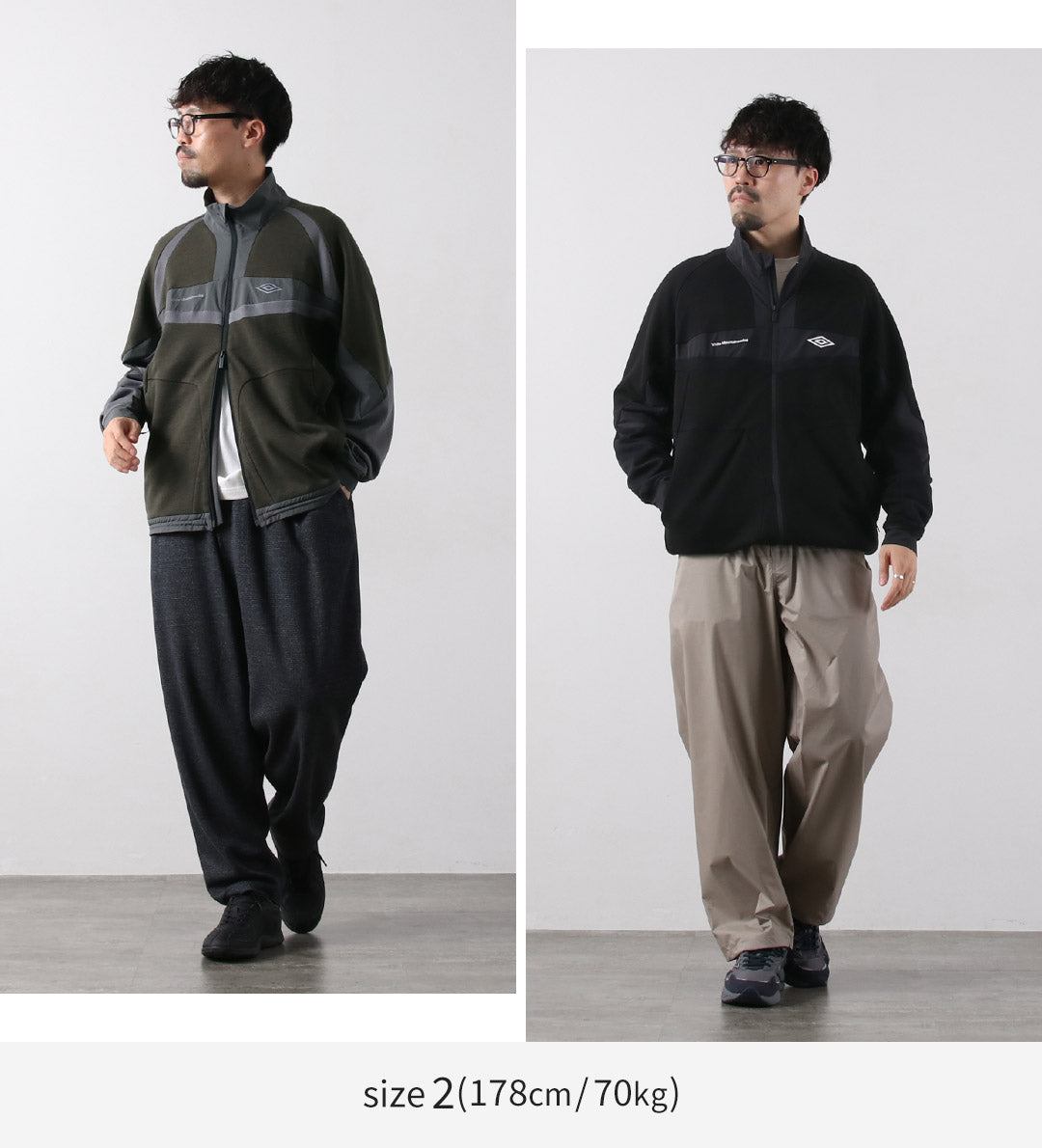WHITE MOUNTAINEERING（ホワイトマウンテニアリング） アンブロコラボ トラックジャケット