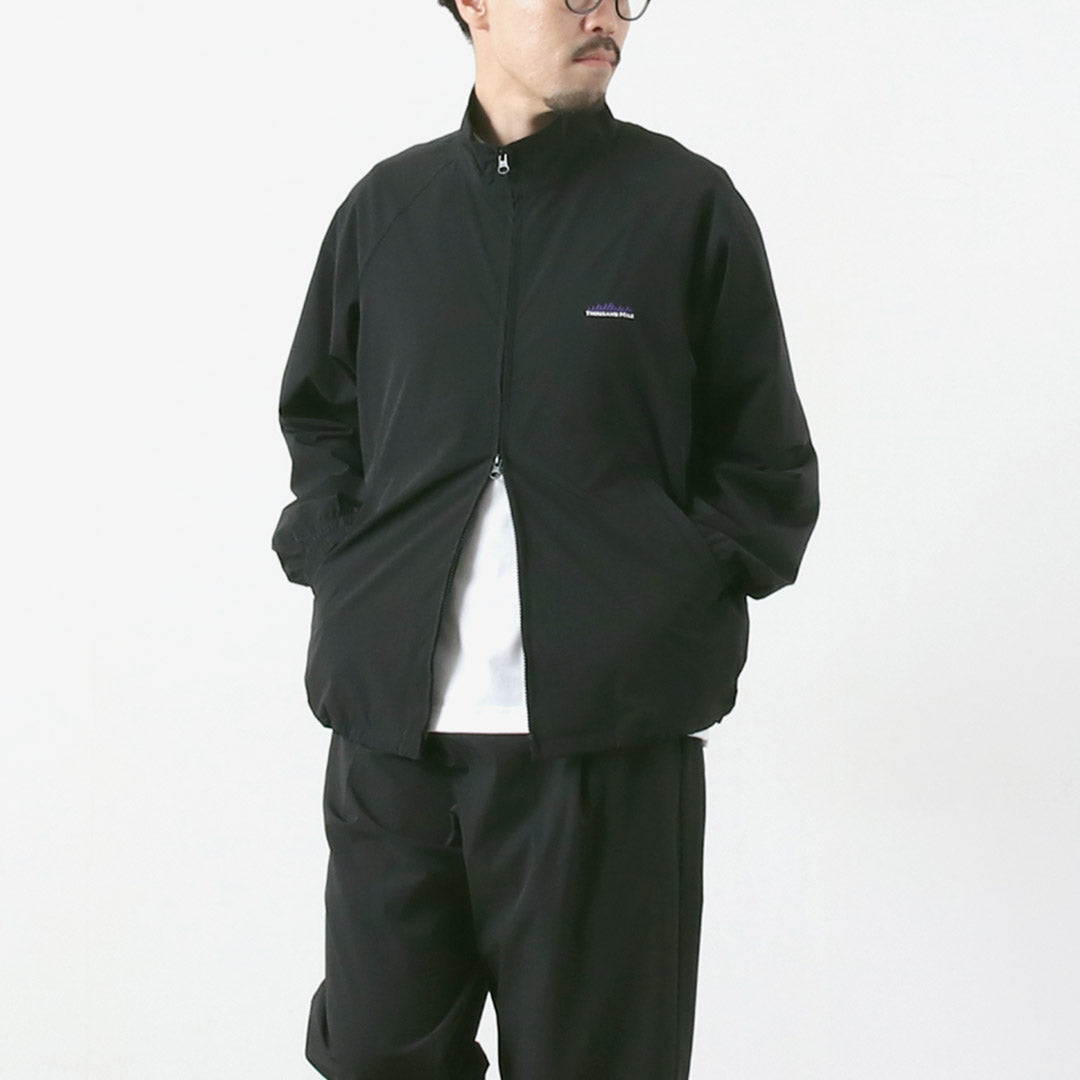 新品【サウザンドマイル】ジップブルゾン＆パンツ セットアップＭ THOUSAND MILE（サウザンドマイル） ジップブルゾン＆Tシャツ＆パンツ