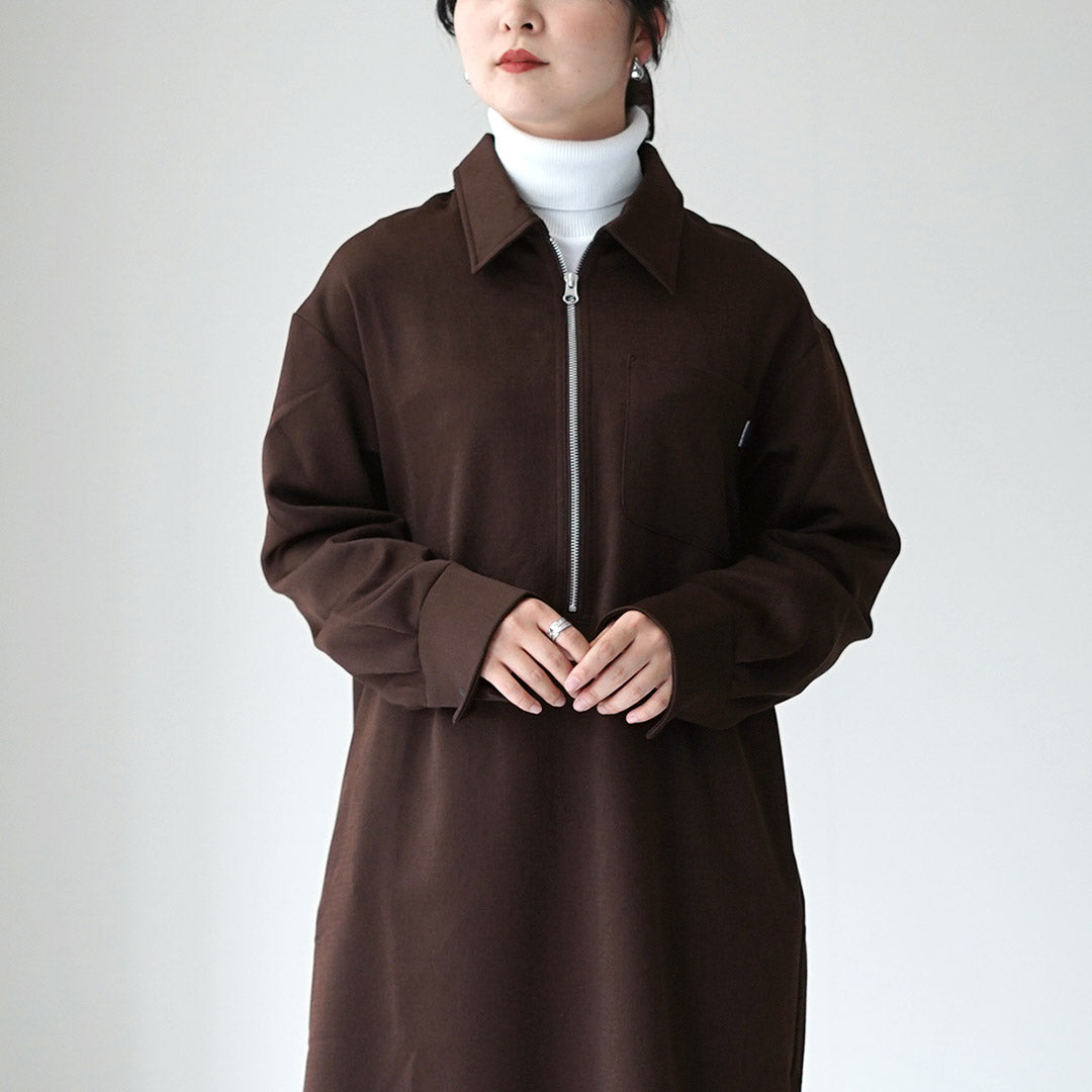 THOUSAND MILE（サウザンドマイル） ハーフジップ ワンピース