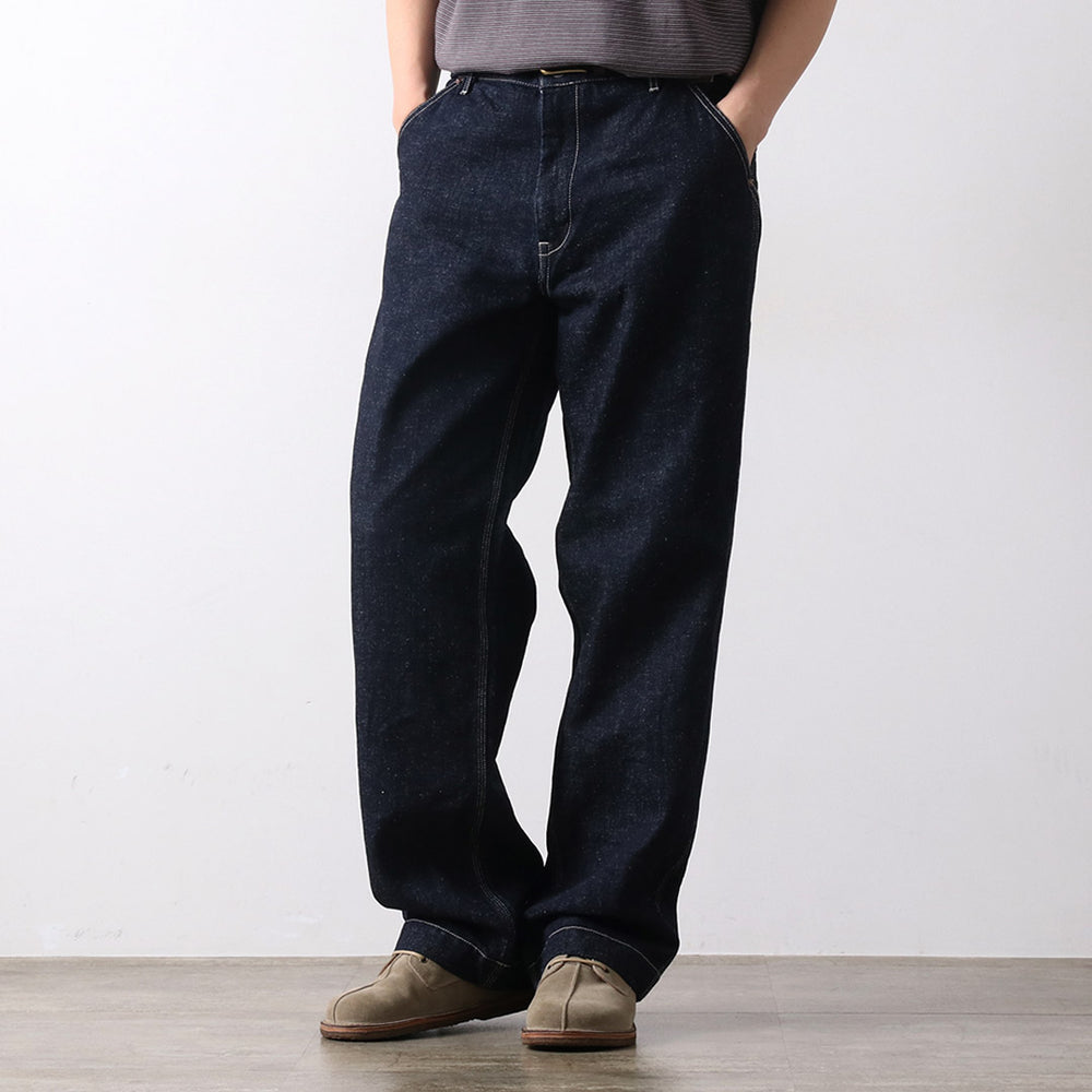 FOB FACTORY（FOBファクトリー） F0544 デニムワークパンツ / ジーンズ ジーパン ヘンプ 経年変化 日本製 メンズ ...