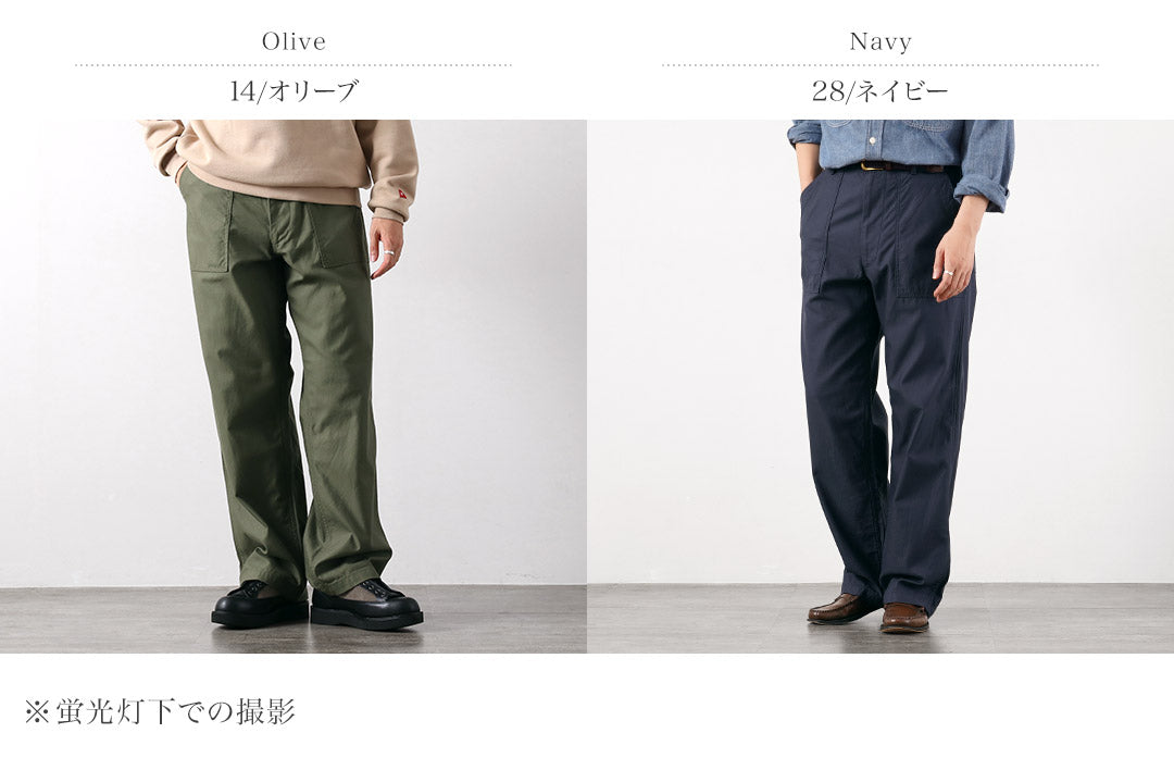 FOB FACTORY F0540 ベイカーパンツ FOB FACTORY（FOBファクトリー） F0540 ベイカーパンツ タイプ2 日本製