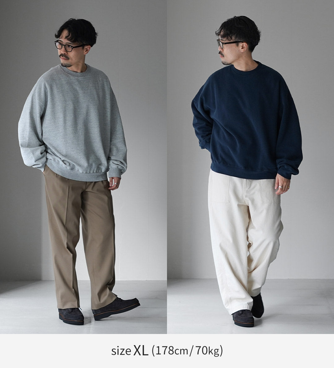 REMI RELIEF（レミレリーフ） SP加工3飛び裏毛クルー / メンズ メンズ