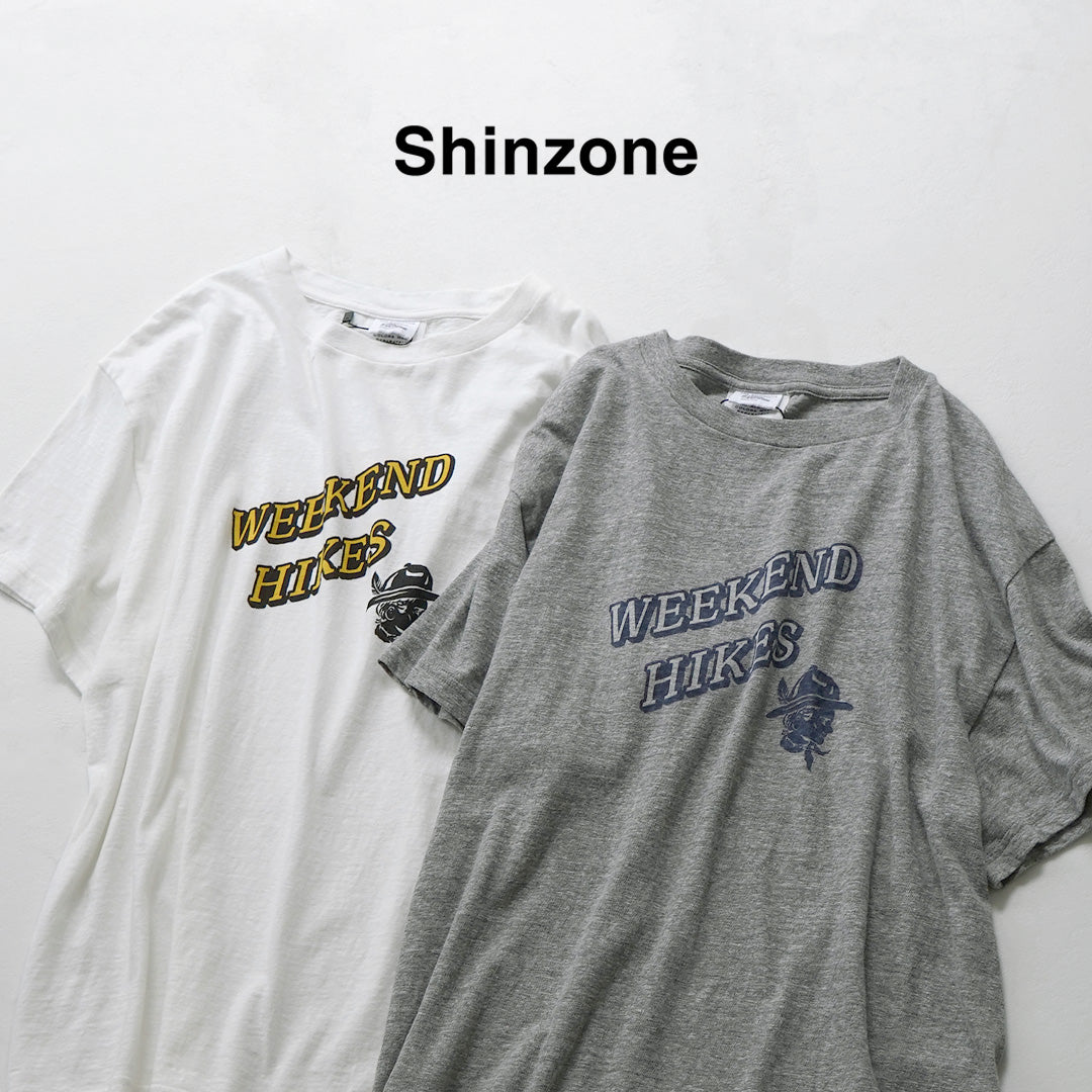 SHINZONE（シンゾーン） ウィークエンド ハイクス Tシャツ 25AMSCU13