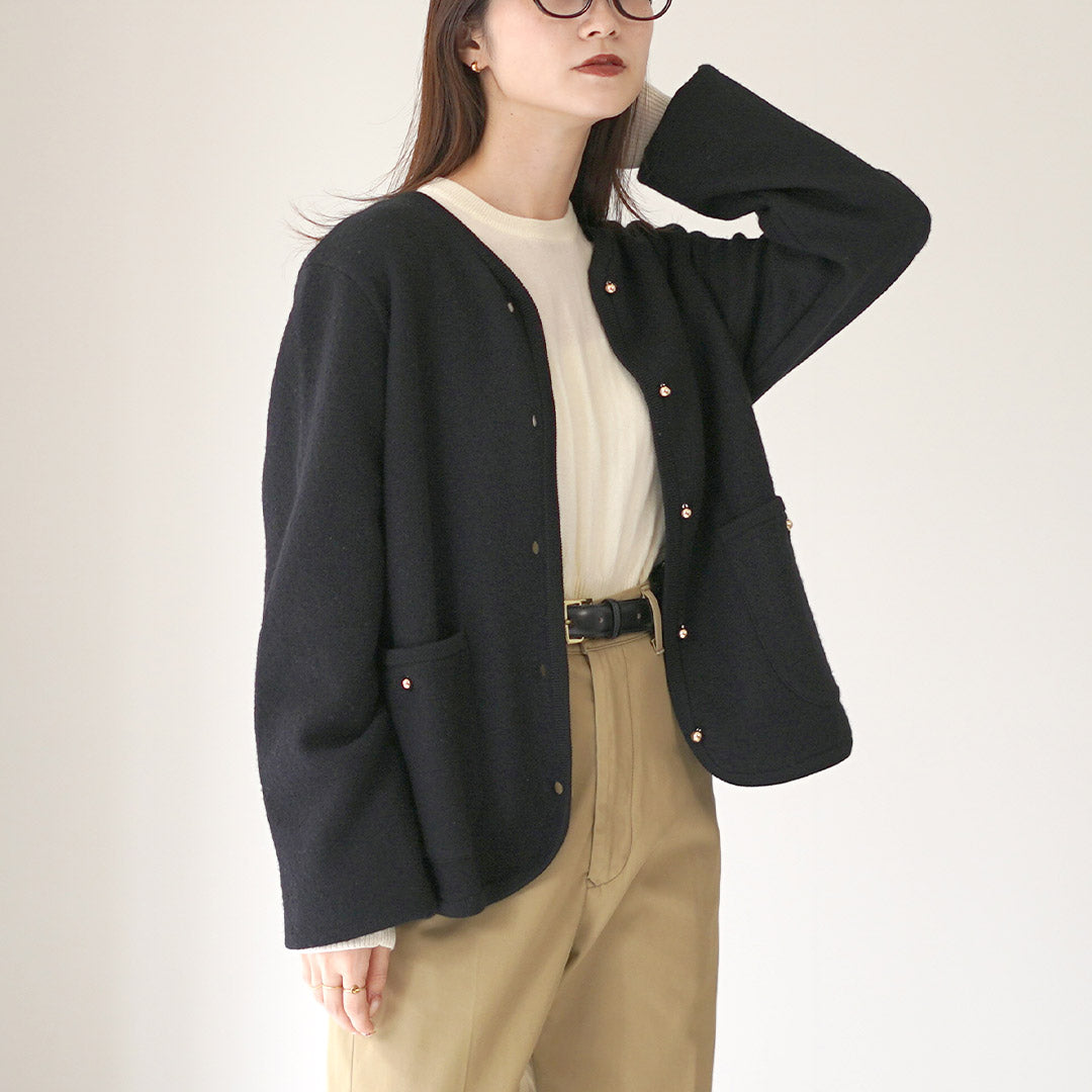 SHINZONE（シンゾーン） ウール ニット ジャケット 25AMSNI04