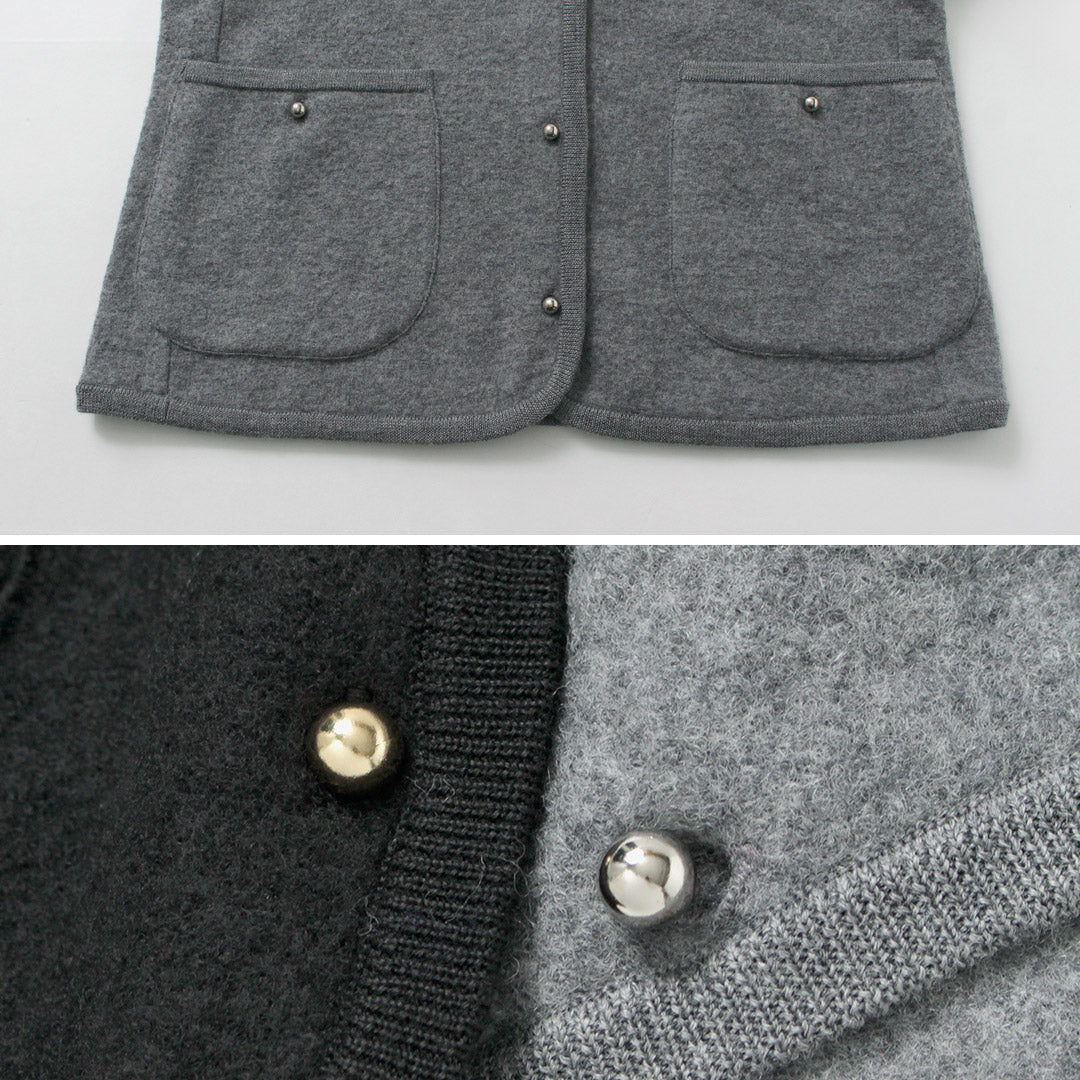 SHINZONE（シンゾーン） ウール ニット ジャケット 25AMSNI04