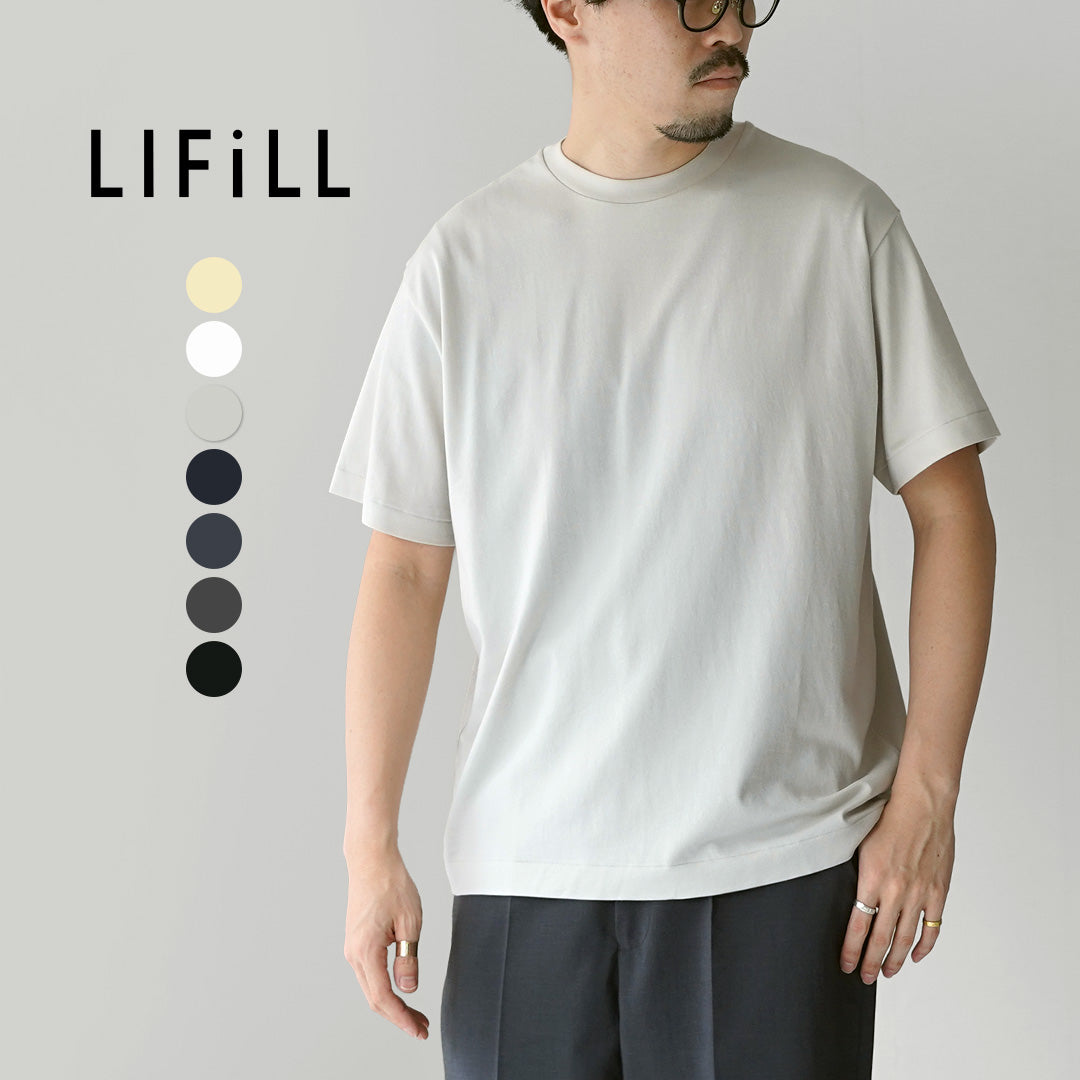 LIFiLL（リフィル） コットニー ショートスリーブTシャツ 日本製