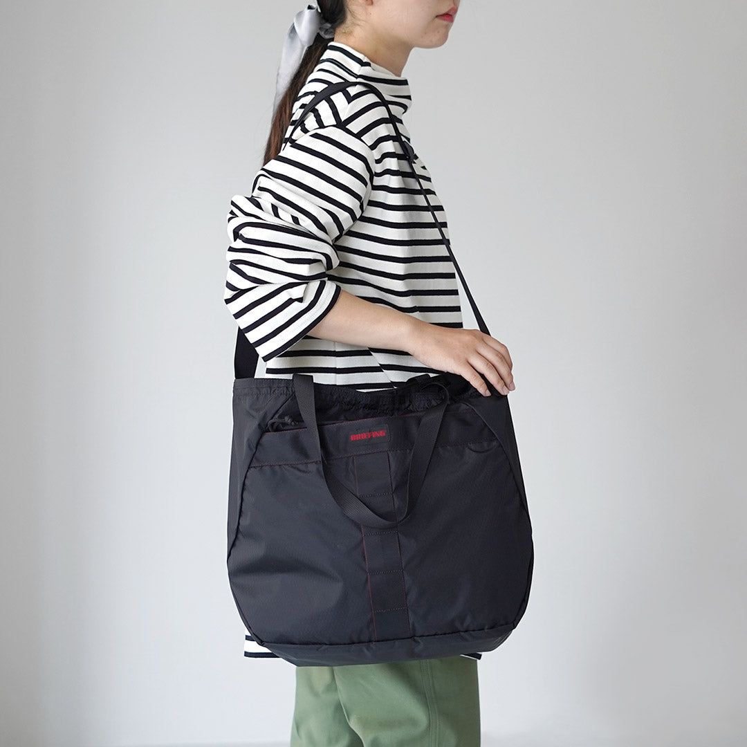 新品ブリーフィング パッカブル2WAYトート&ショルダー肩掛け 斜め掛け