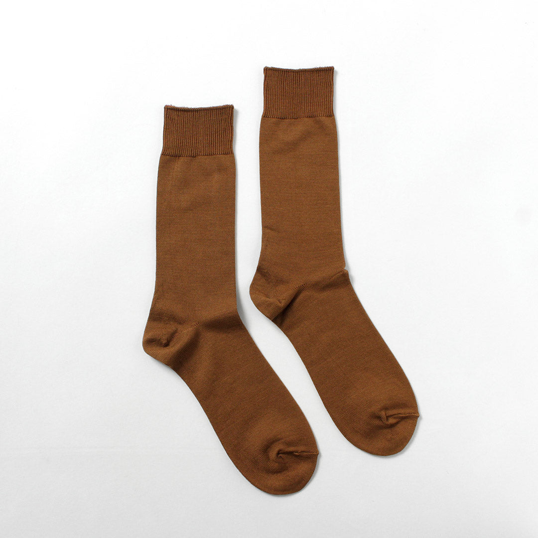 DECKA QUALITY SOCKS（デカ） ギザコットン マーセライズド ソックス