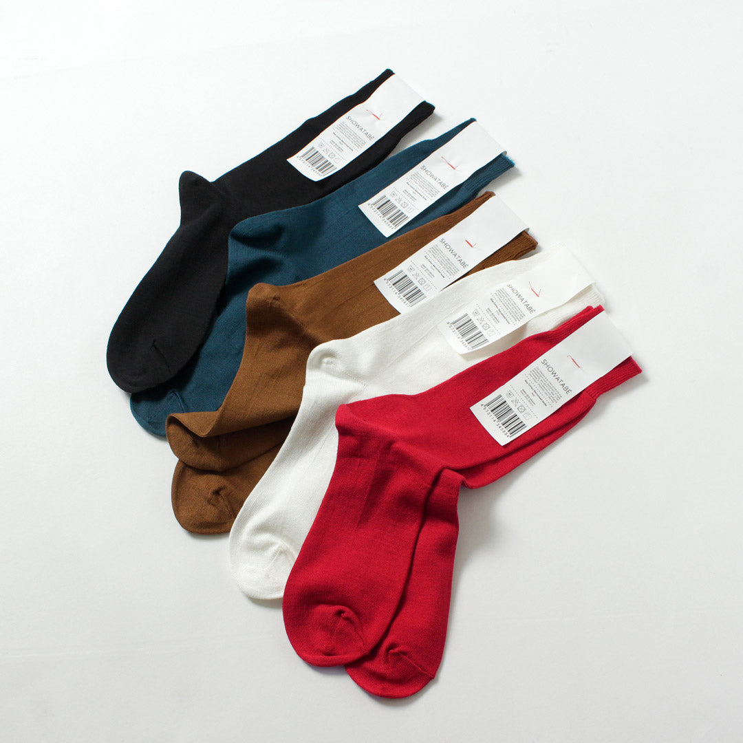 DECKA QUALITY SOCKS（デカ） ギザコットン マーセライズド ソックス