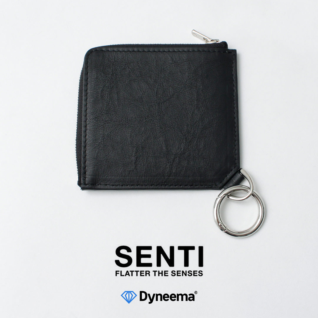 SENTI（センティ） ダイニーマレザー Lジップ ウォレット