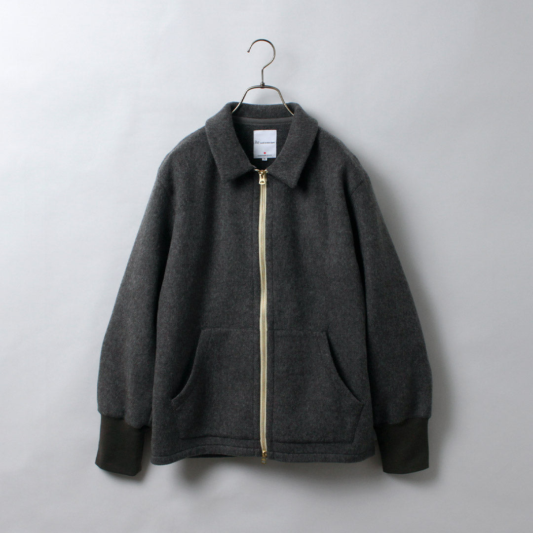 新品未使用　Re made in tokyo japan ジップブルゾン RE MADE IN TOKYO JAPAN（アールイーメイドイントウキョウジャパン