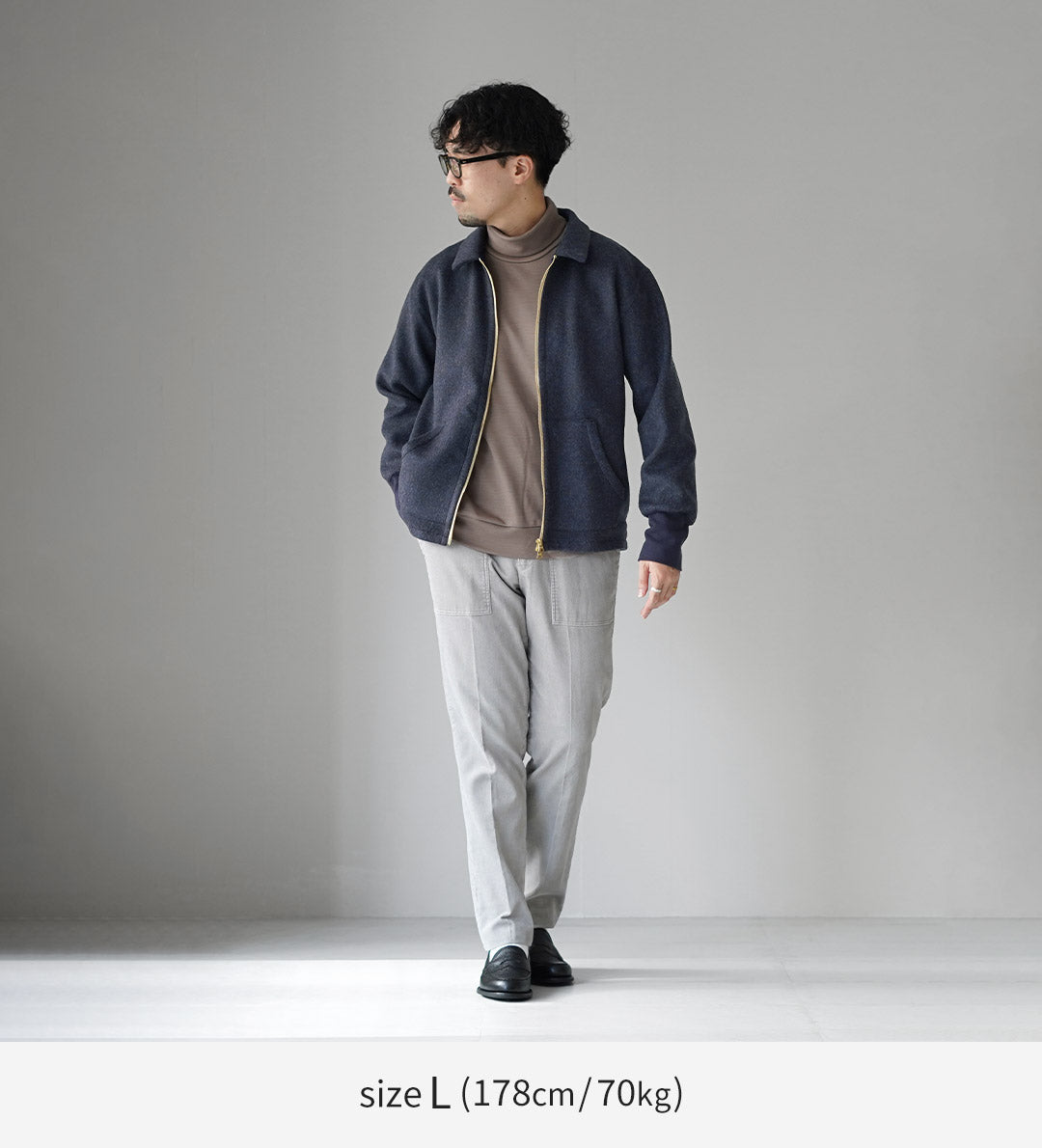 新品未使用　Re made in tokyo japan ジップブルゾン RE MADE IN TOKYO JAPAN（アールイーメイドイントウキョウジャパン