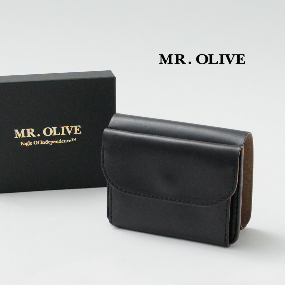 MR.OLIVE ミスターオリーブ ホーウィン社クロムエクセルレザー 財布 MR.OLIVE（ミスターオリーブ） ミニウォレット ホーウィン
