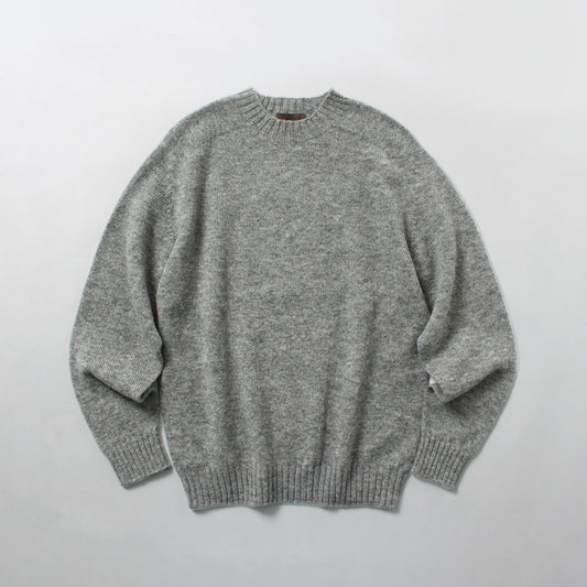 RINASCENTE（リナシェンテ） シェットランドウール シームレス クルーネックニット