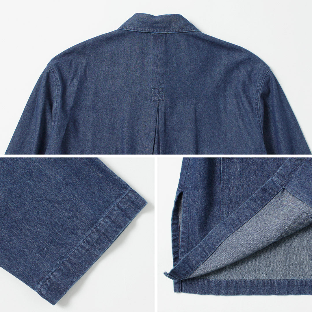 【Tanuu様購入品】YENN LTDENIMCOAT イエンデニムジャケット セール】YENN LT DENIM COAT（デニムジャケット）｜YENN（イエン