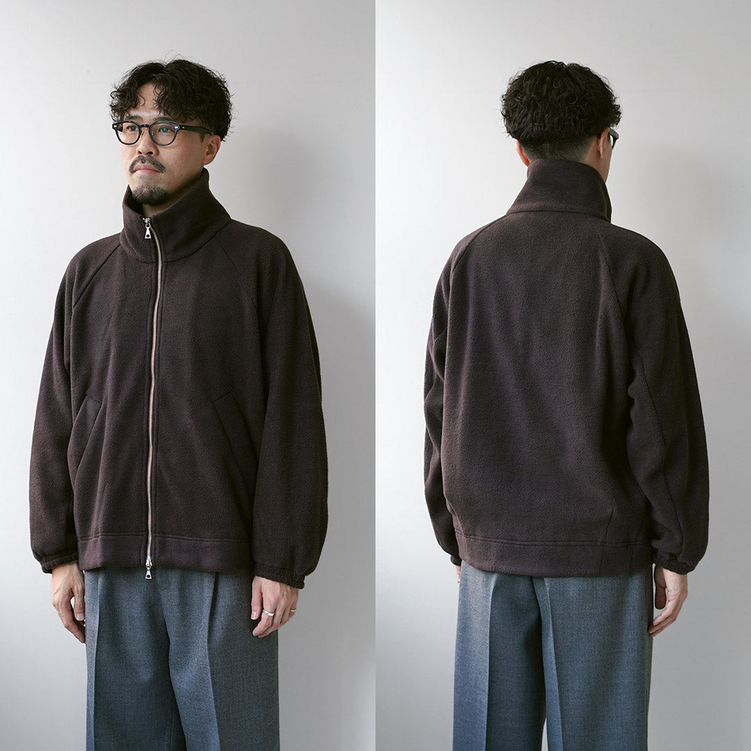バージスブルック BASISBROEK リバーシブルボアブルゾン BASISBROEK（バージスブルック） ヘルネン フリース ジップアップ