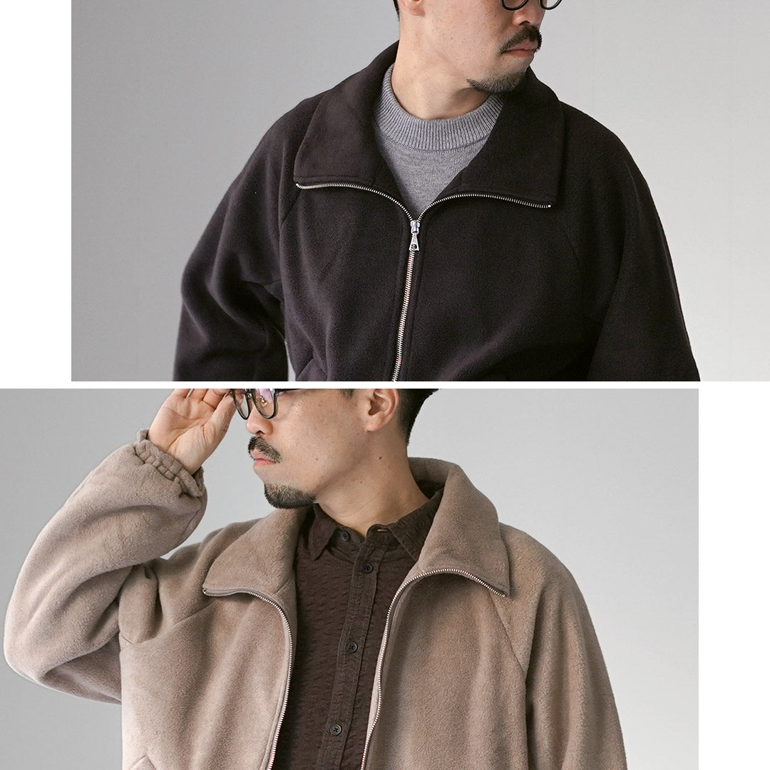 BASISBROEK（バージスブルック） ヘルネン フリース ジップアップ