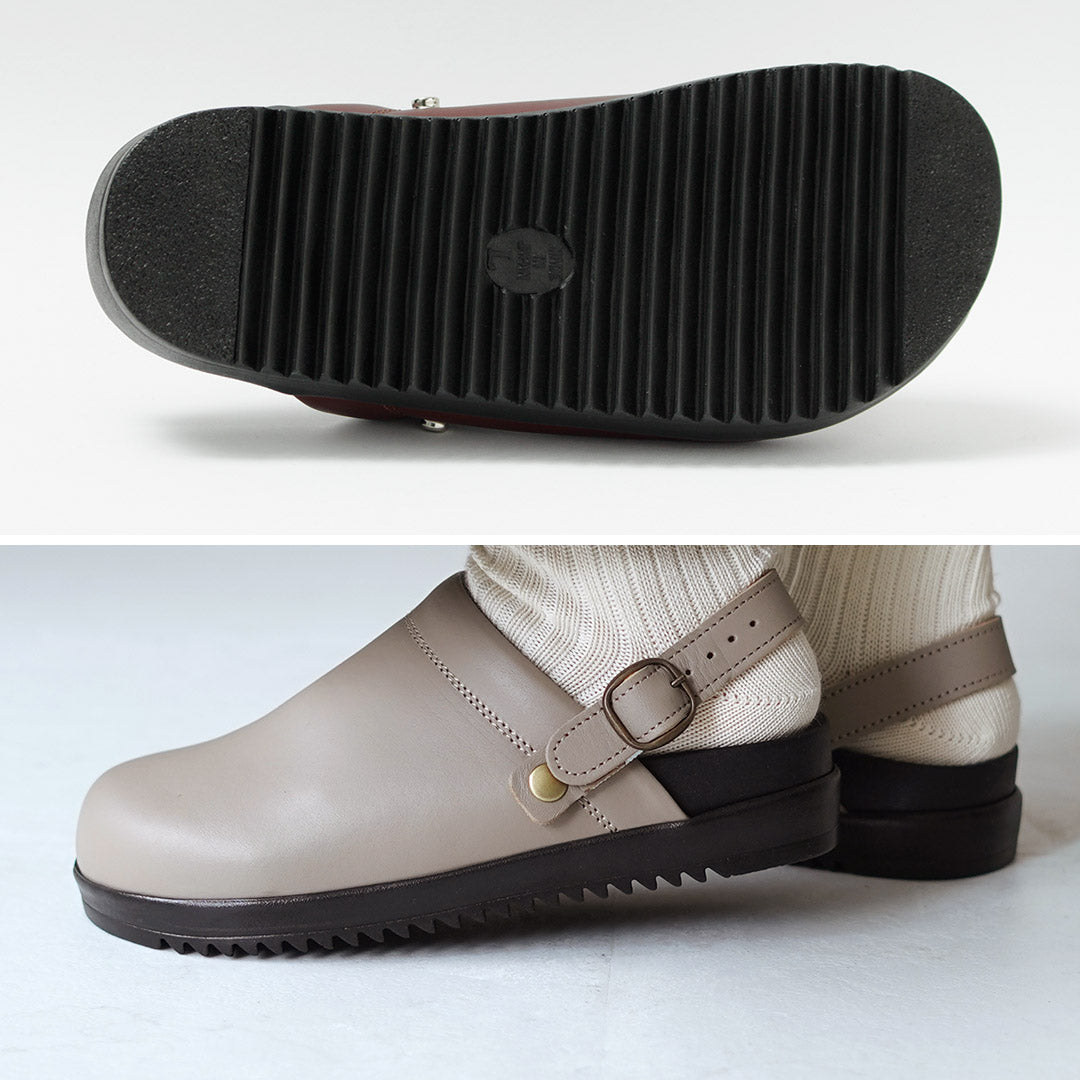 【美品・定価19800円】GIBOUS × LHP コラボシューズ TUMUGU（ツムグ） tumugu×hcubuch コッペ カウレザー サボ / シューズ