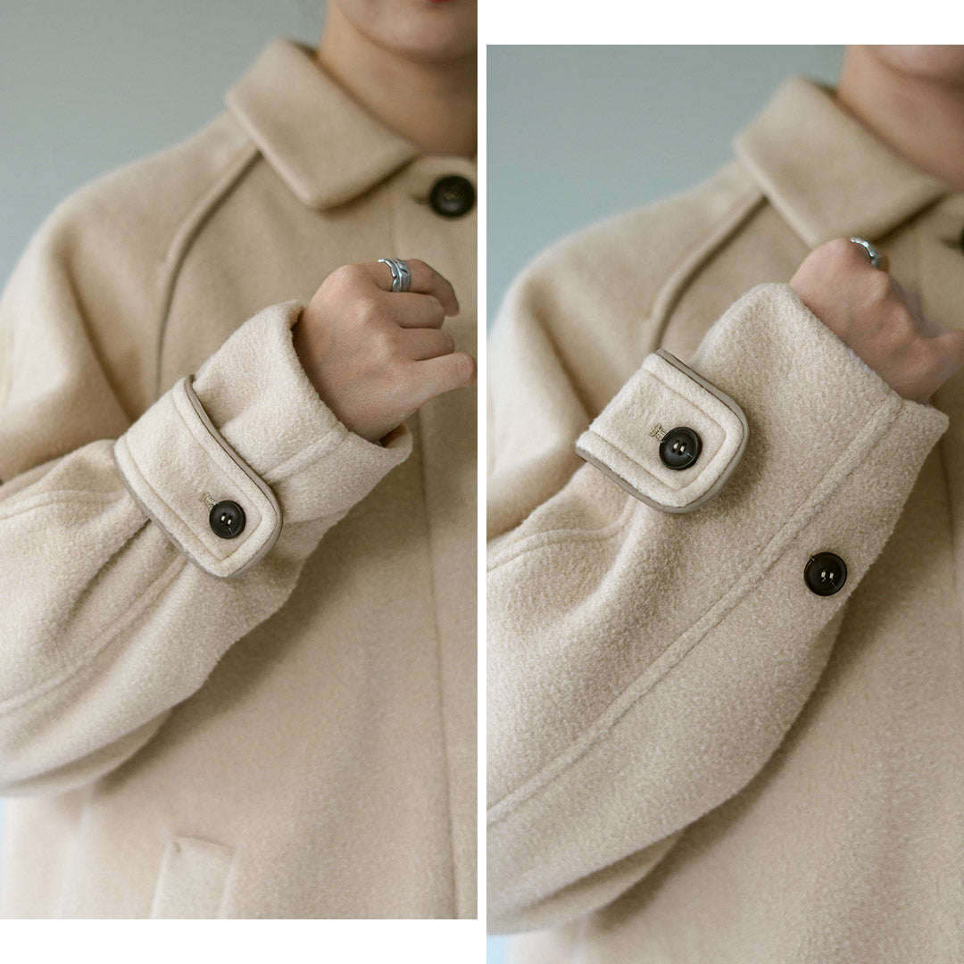 KELEN（ケレン）FURIA ステンカラー フリース コート