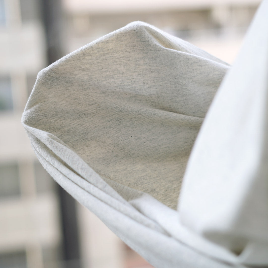 HEALTHKNIT（ヘルスニット） 別注 USコットン ユニバーサル モックネックTシャツ ロングスリーブ