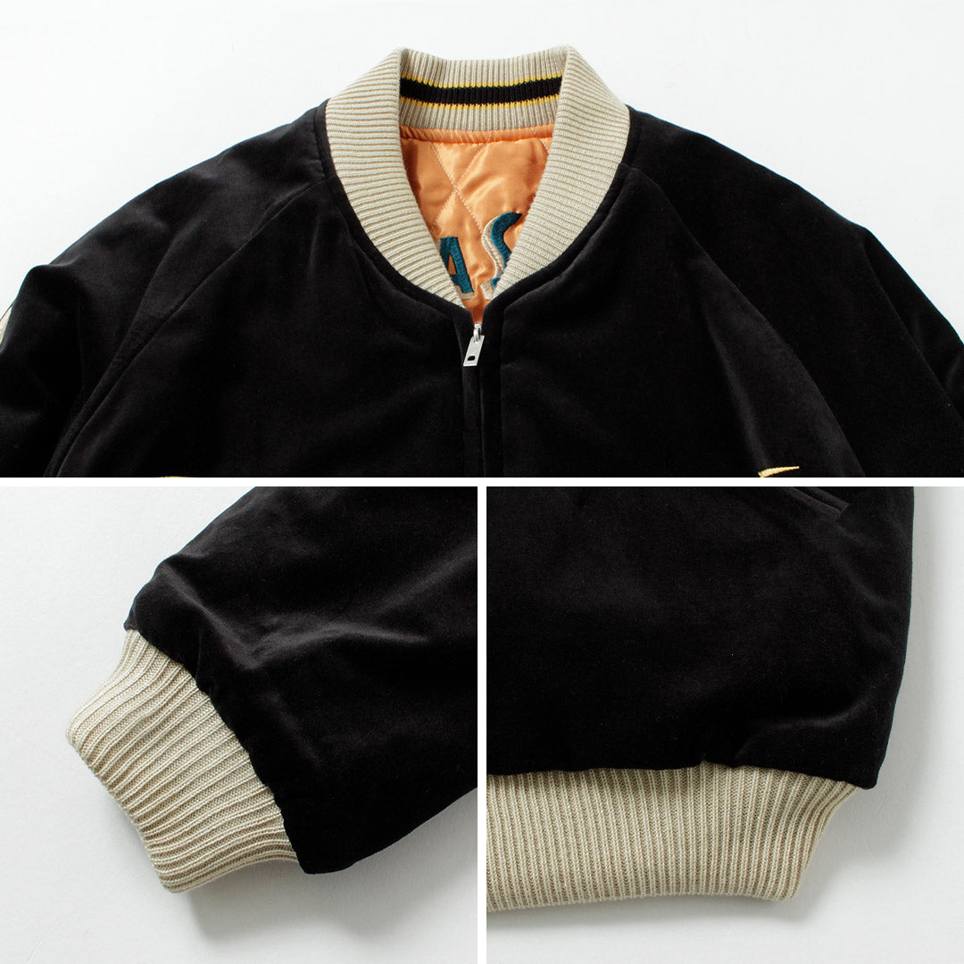 TAILOR TOYO（テーラートーヨー） 別珍 キルトスカジャン / メンズ