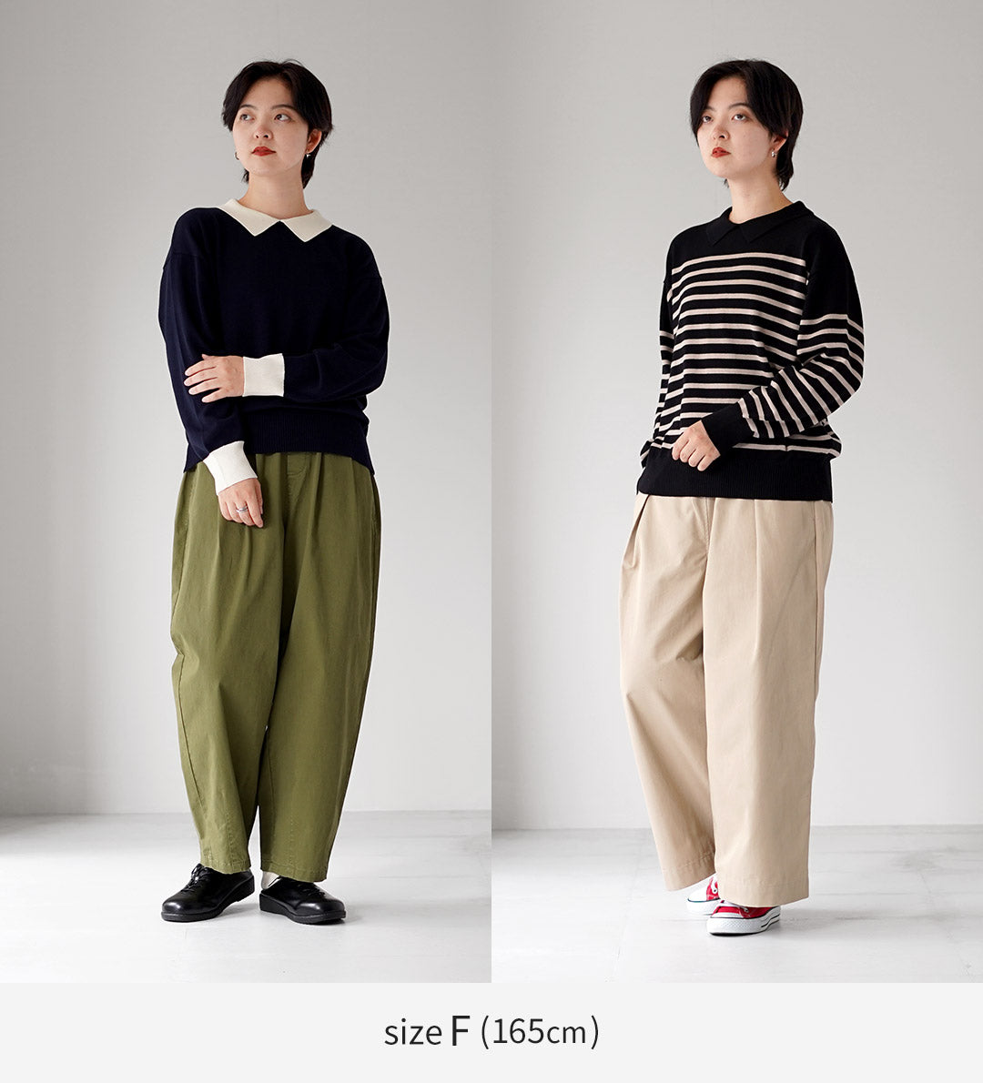 MAO MADE（マオメイド） やわらかコットン レディライク ニットポロ