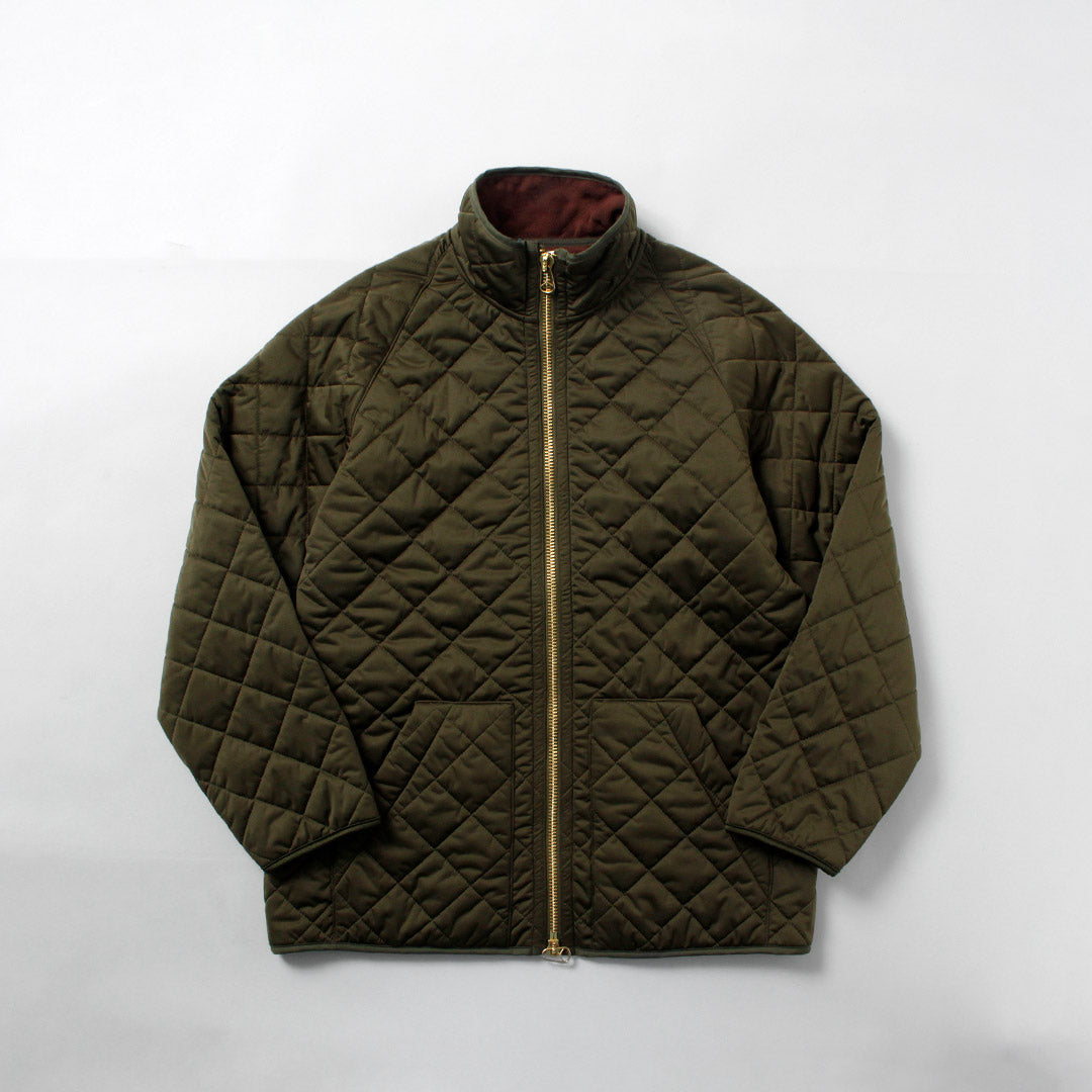 HARROWE HARROWE×SUNNY SPORTS（サニースポーツ） ソフトシェル スタンド ジップアップブルゾン 裏フリースキルト 日本製