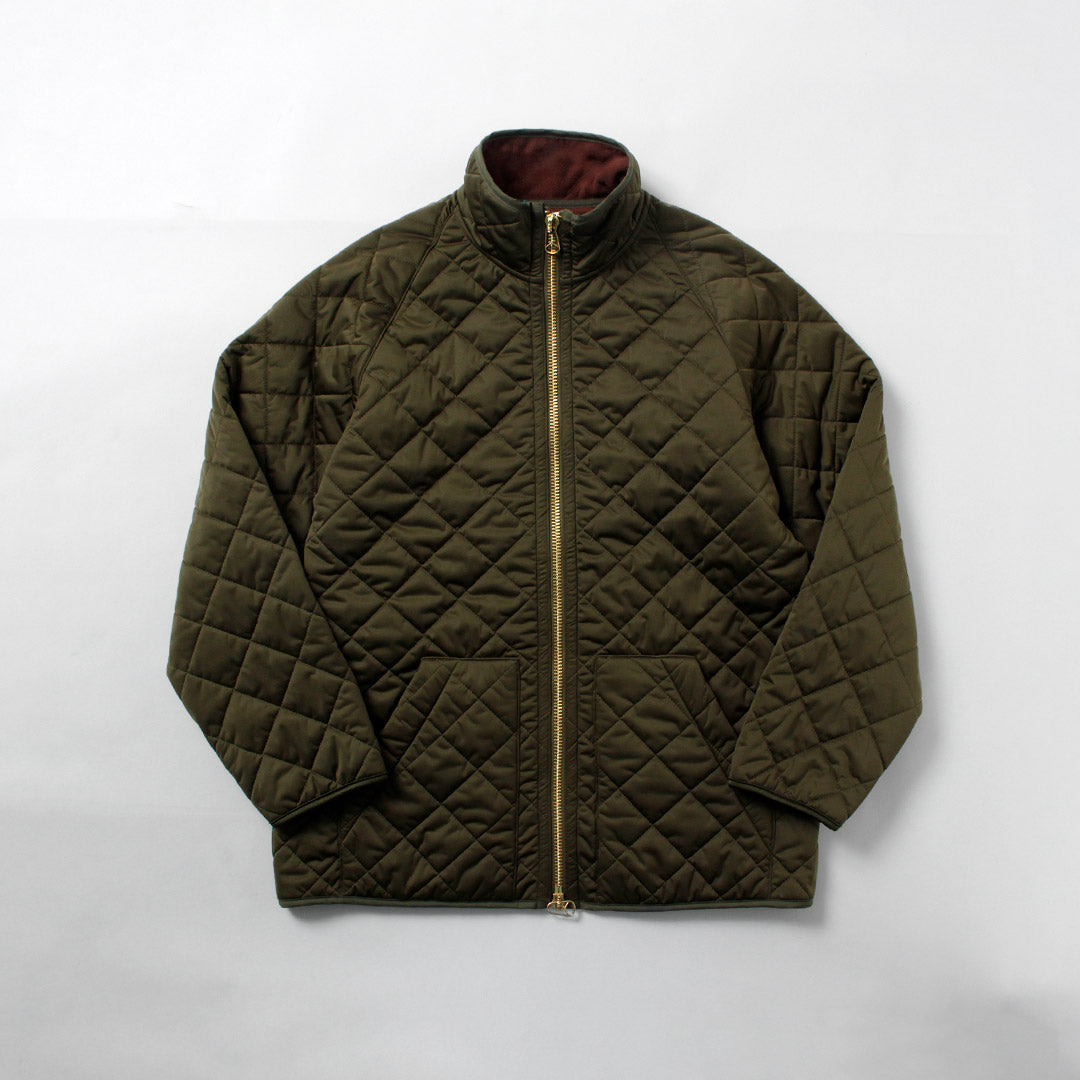 HARROWE HARROWE×SUNNY SPORTS（サニースポーツ） ソフトシェル スタンド ジップアップブルゾン 裏フリースキルト 日本製