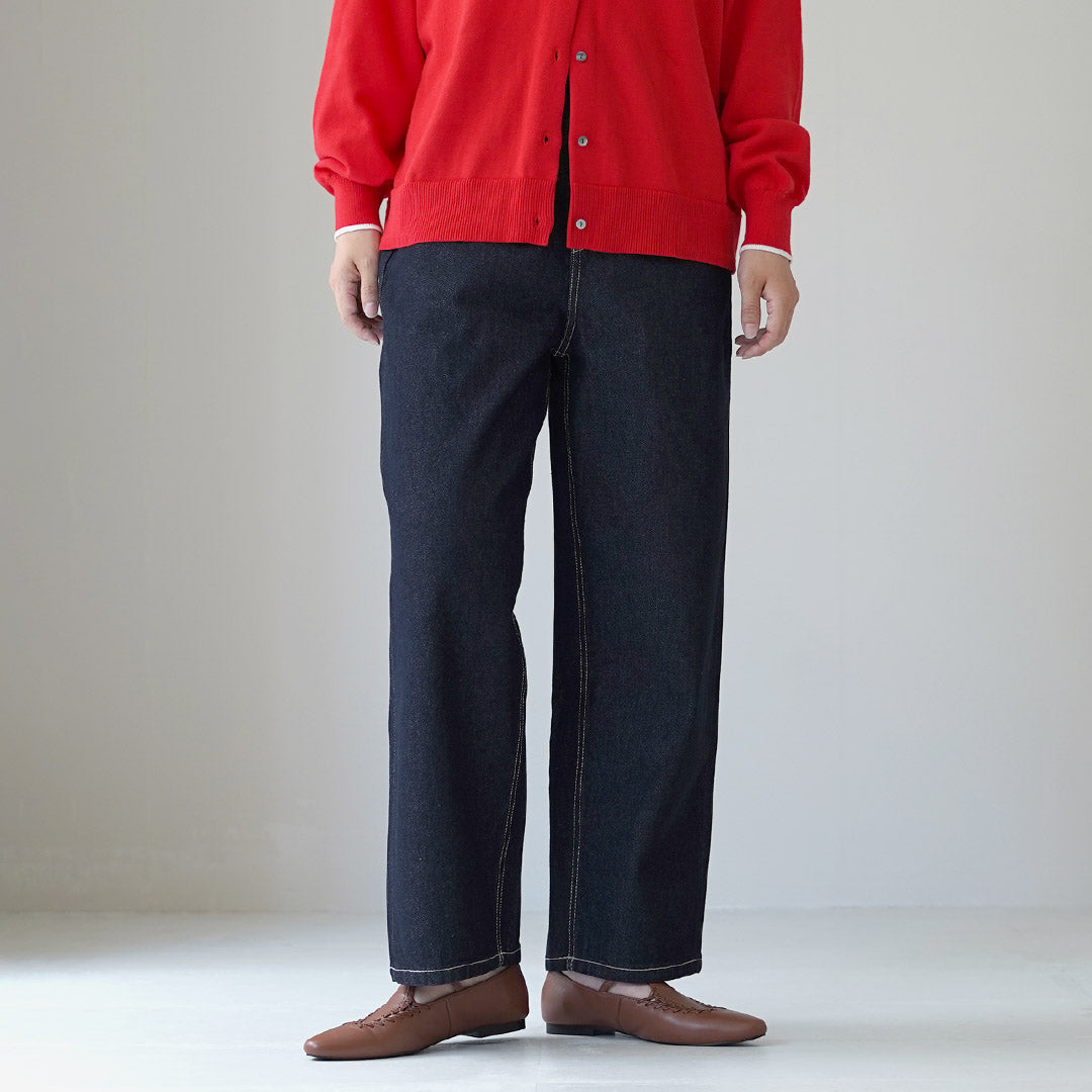 ROCO様　　DENHAM HEIDI ハイライズ ストレートデニム　美品 MIDIUMI（ミディウミ） ハイウエスト ワイドストレート デニム
