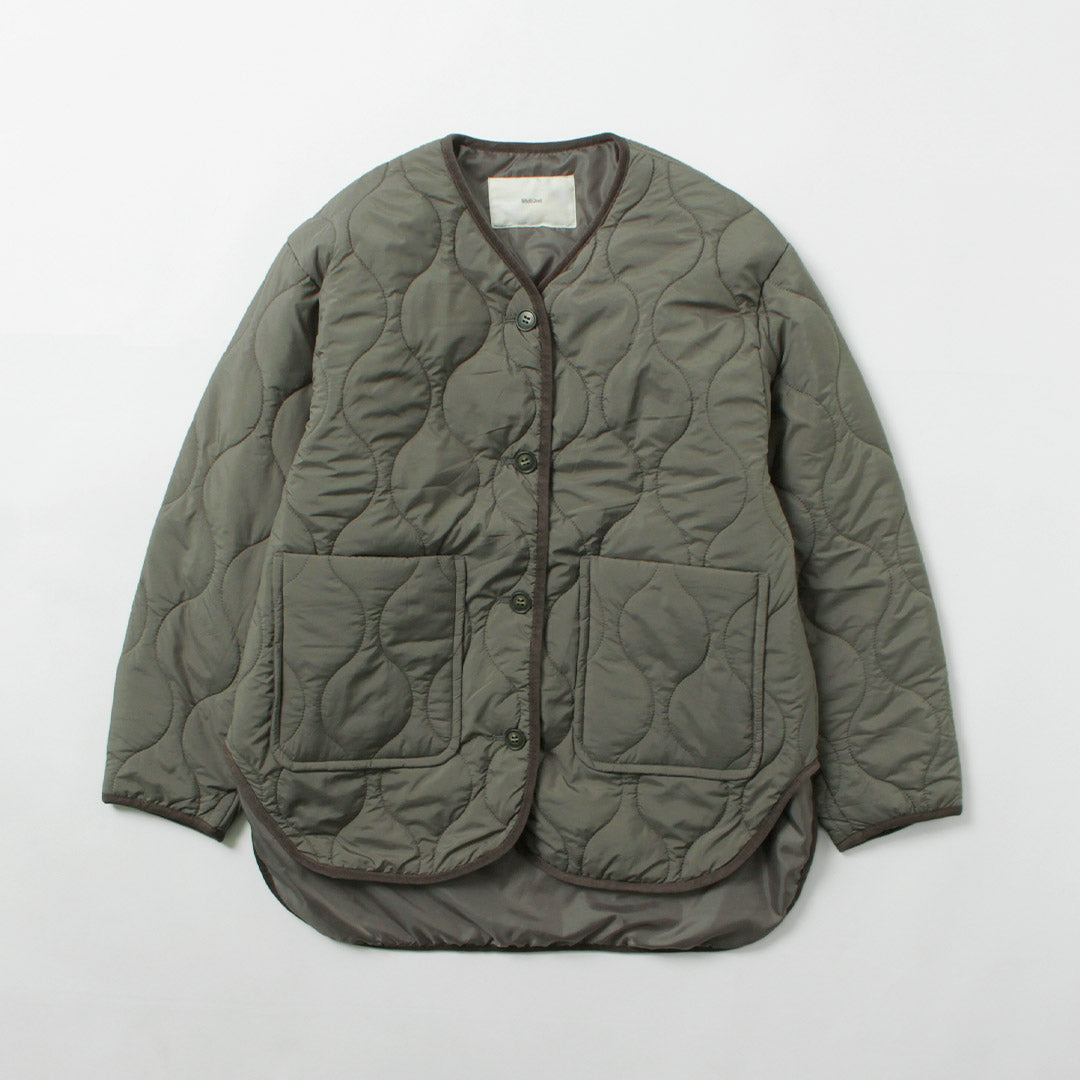 MIDIUMI（ミディウミ） キルティング コクーンスリーブ ジャケット