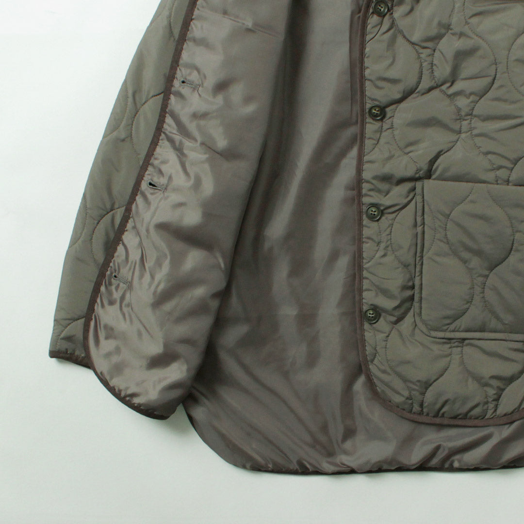 MIDIUMI（ミディウミ） キルティング コクーンスリーブ ジャケット