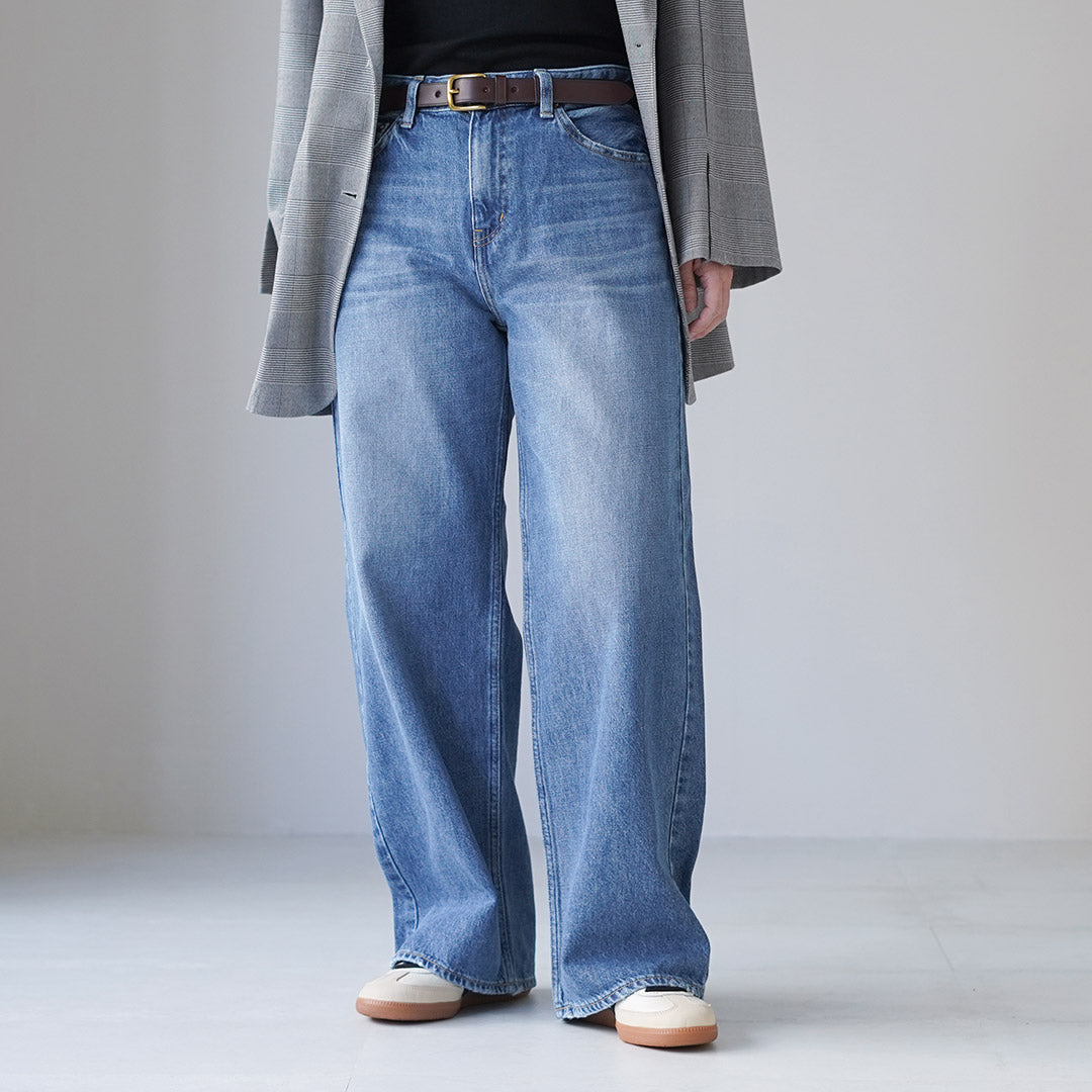 RED CARD（レッドカード） Kansas ミッドライズ ストレート デニム