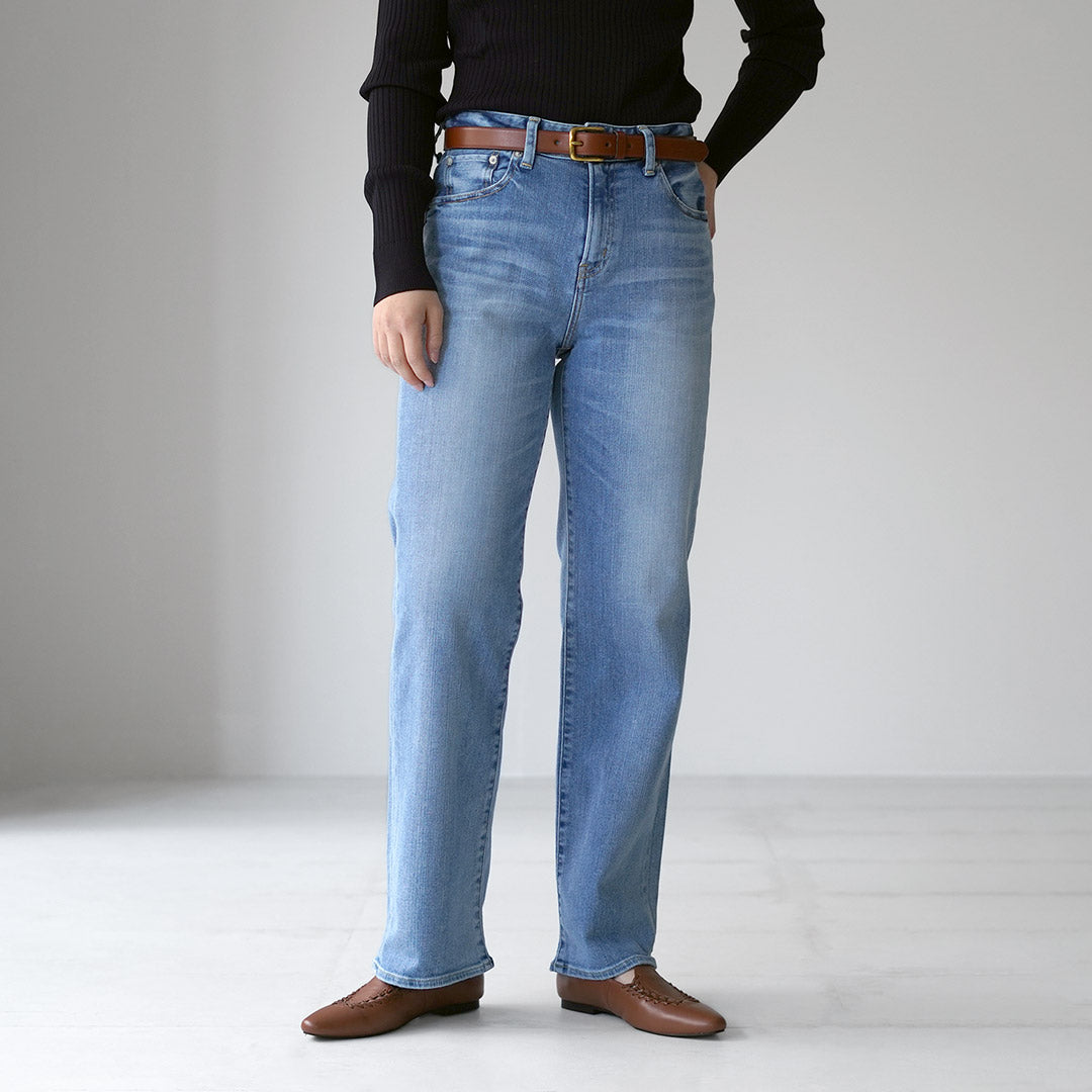 【新品未着用品】RED CARD デニムパンツ RED CARD（レッドカード） 35th Anniversary ストレート