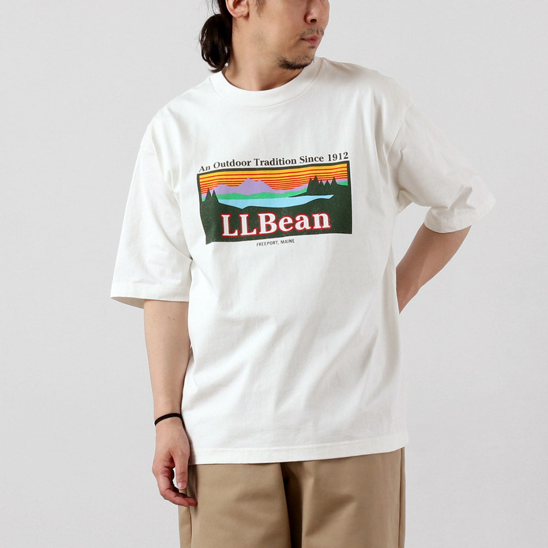 L.L.BEAN（エルエルビーン） モリル ショートスリーブ カタディンロゴ Tシャツ