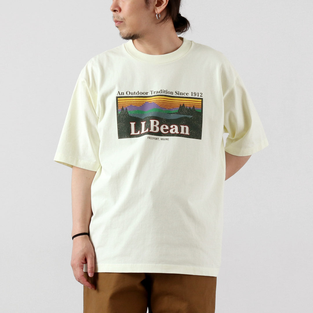L.L.BEAN（エルエルビーン） モリル ショートスリーブ カタディンロゴ Tシャツ