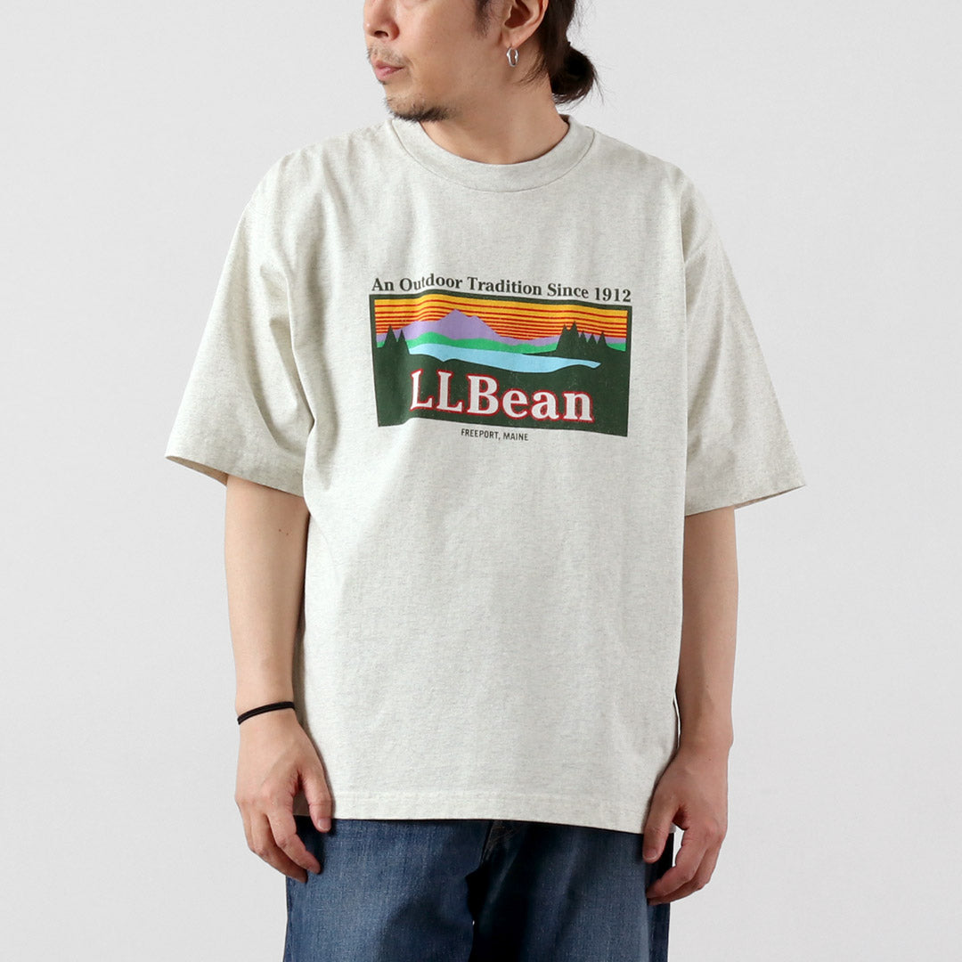 L.L.BEAN（エルエルビーン） モリル ショートスリーブ カタディンロゴ Tシャツ