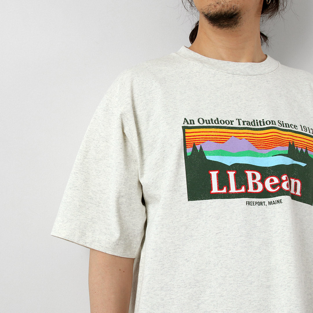 L.L.BEAN（エルエルビーン） モリル ショートスリーブ カタディンロゴ Tシャツ