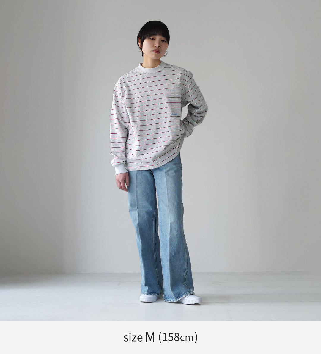 L.L.BEAN（エルエルビーン） ユニオン ロングスリーブ ストライプ T