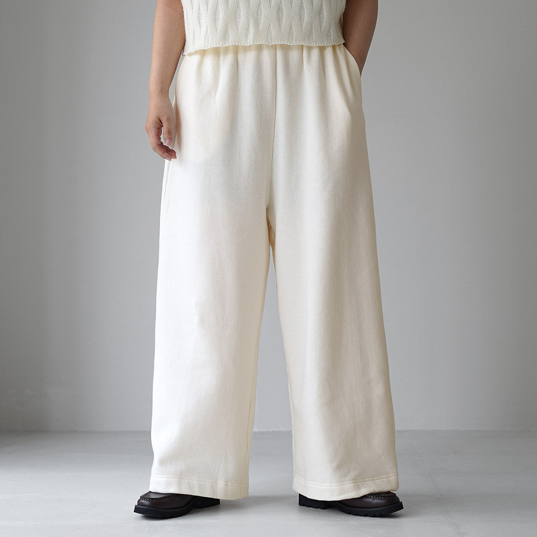 mizuiro ind（ミズイロインド） ワイドイージー パンツ スウェット