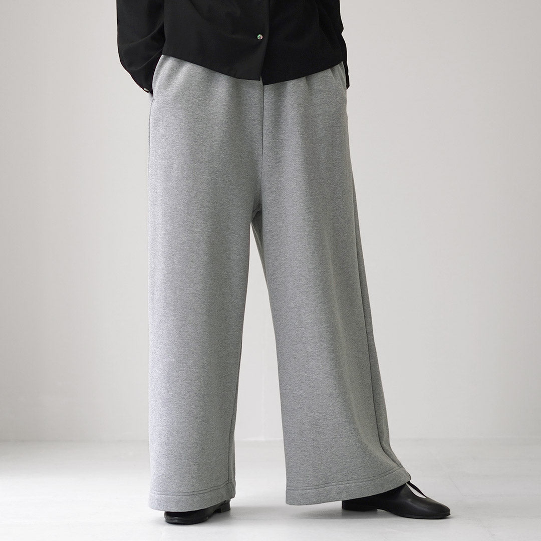 mizuiro ind（ミズイロインド） ワイドイージー パンツ スウェット