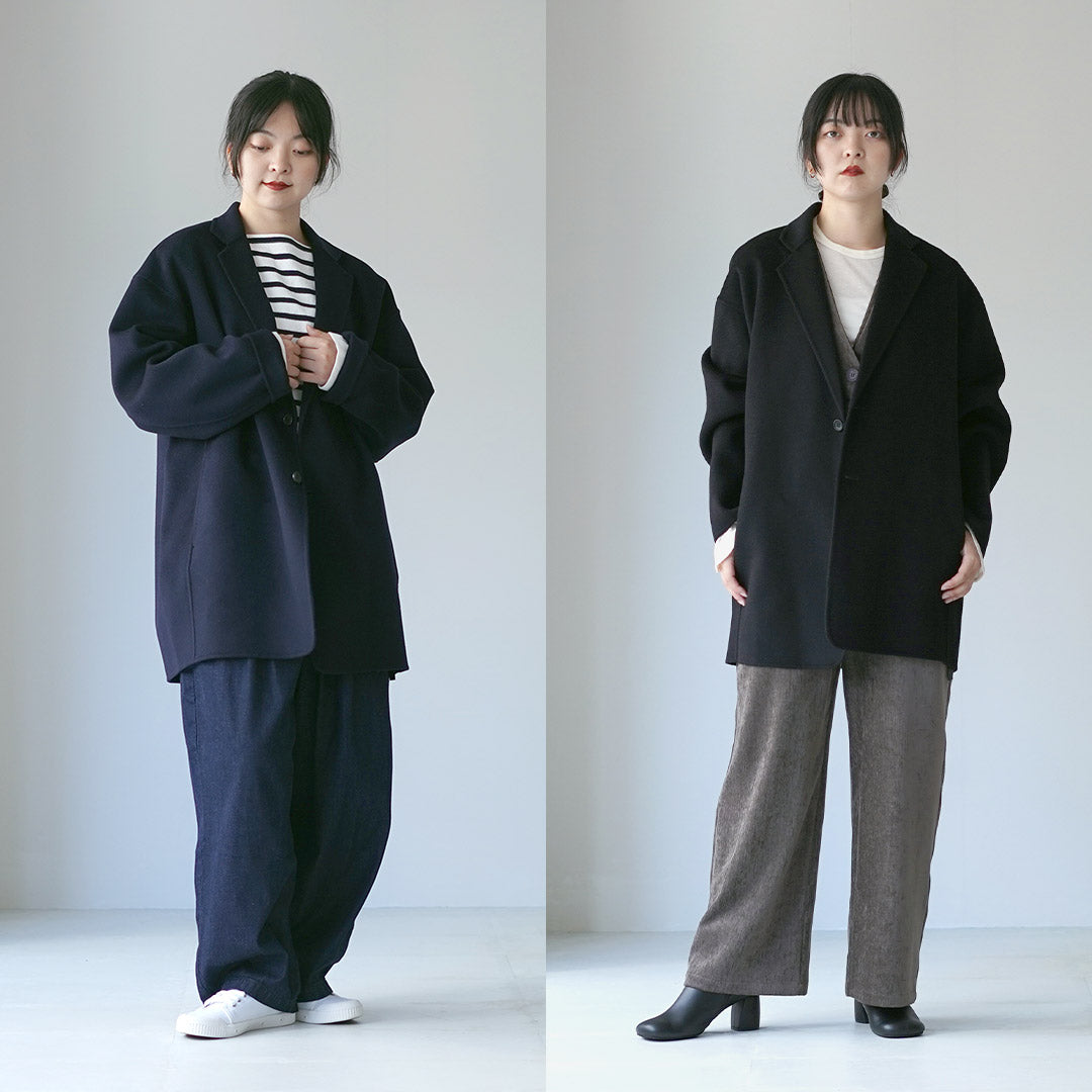 mizuiro ind（ミズイロインド） ウール テーラード ジャケット