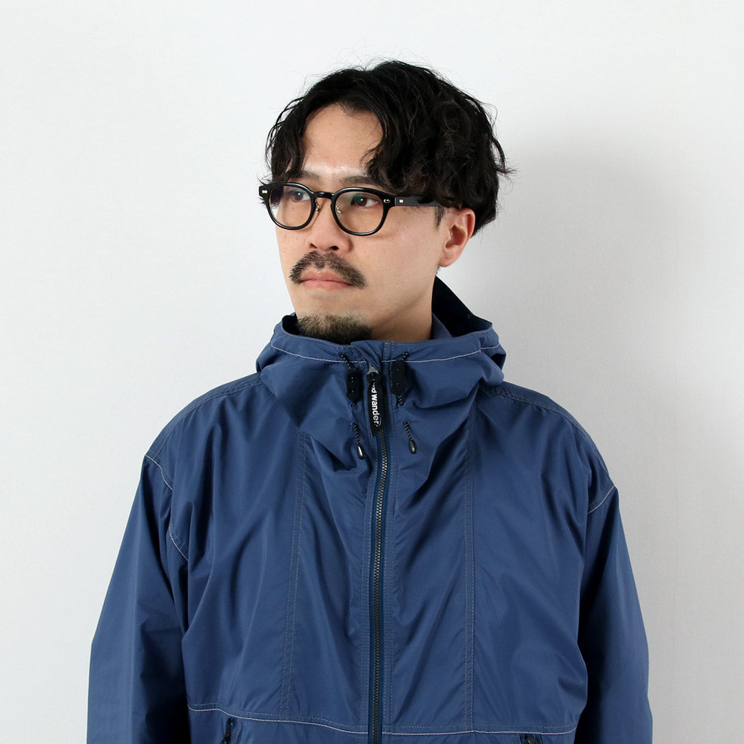 AND WANDER（アンドワンダー）パーテックス ウインドジャケット M