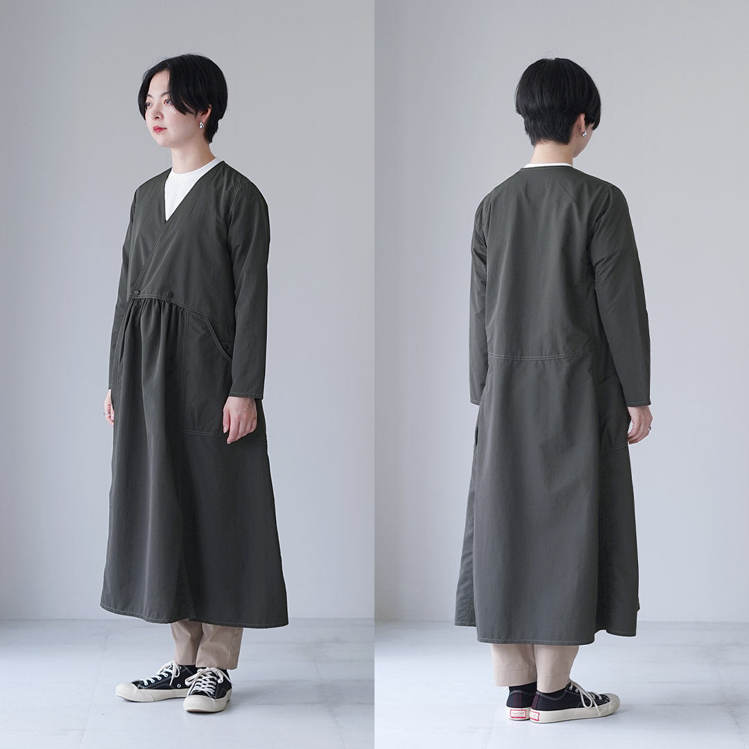 AND WANDER（アンドワンダー） クリンクル ナイロン カシュクール