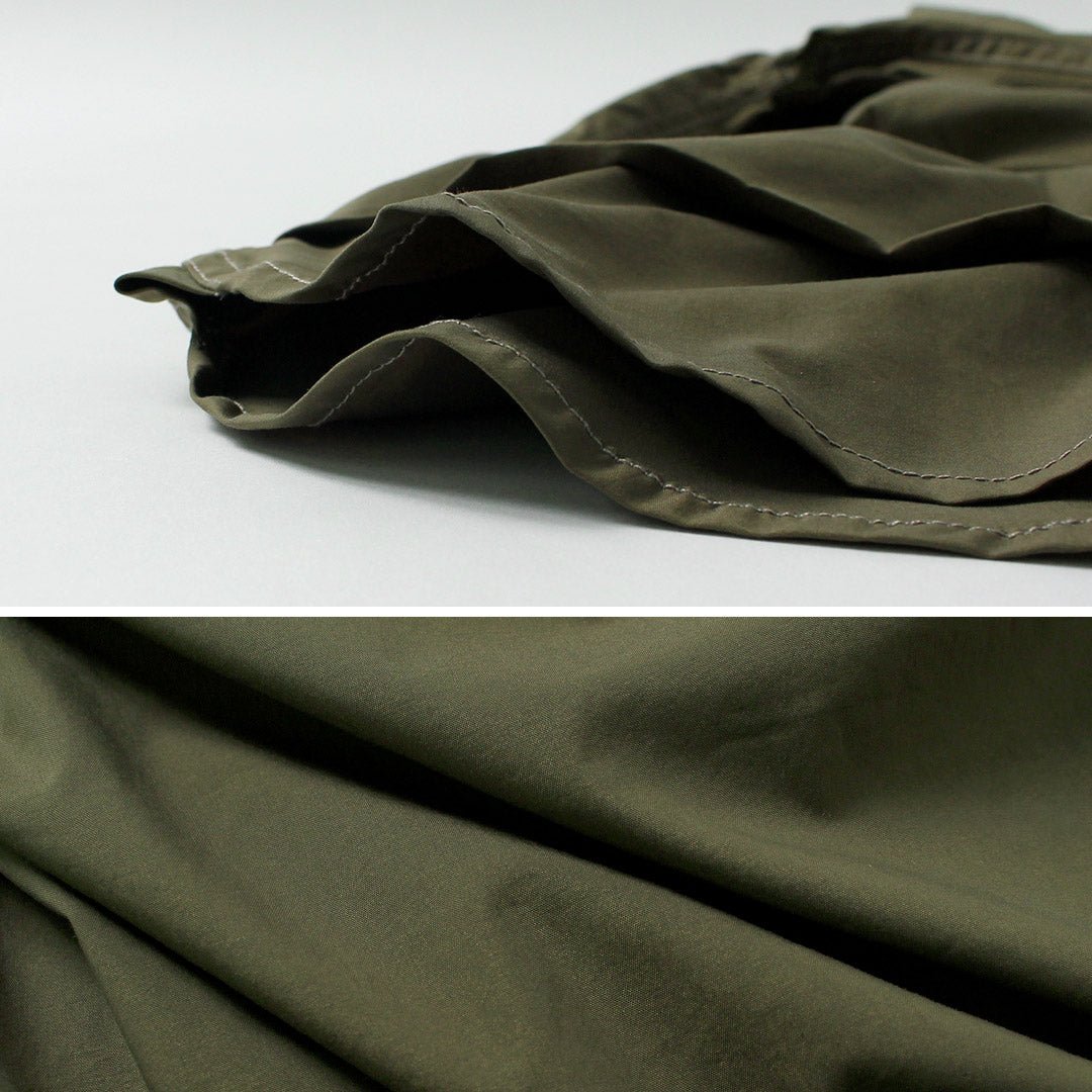 AND WANDER（アンドワンダー） マルチポケット ロングスリーブシャツ