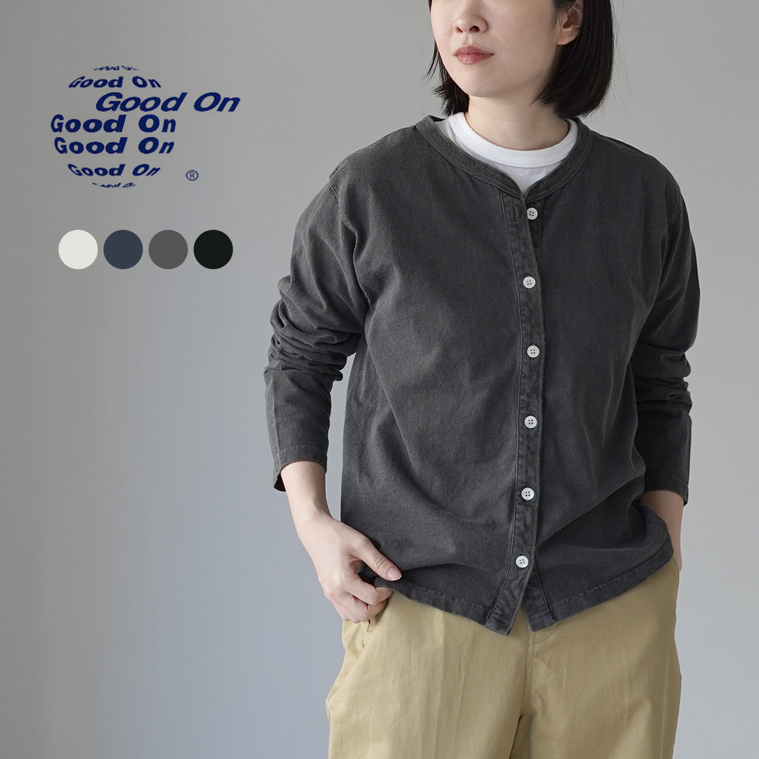 GOOD ON（グッドオン） クルー Tシャツ カーディガン 日本製
