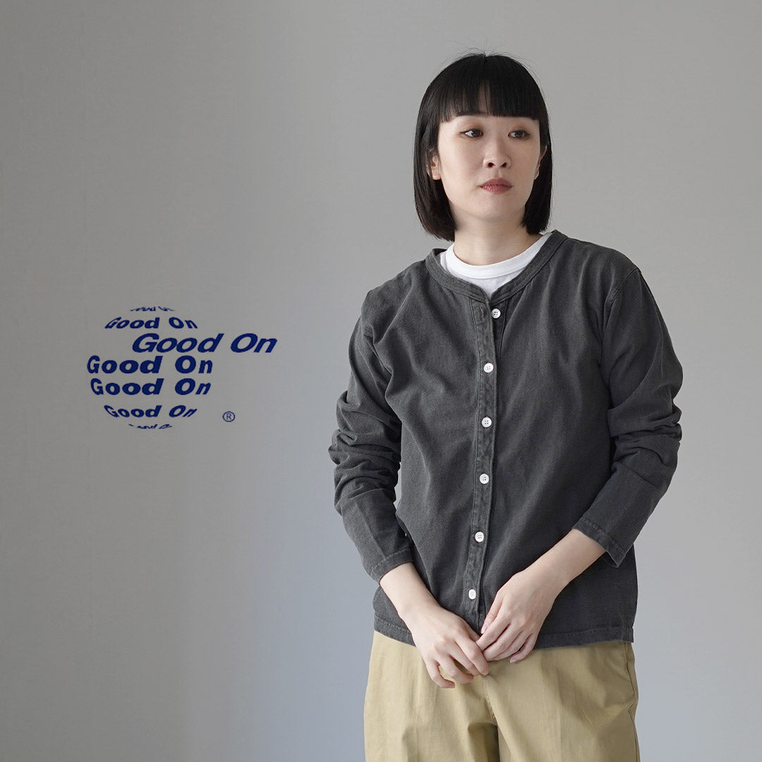 GOOD ON（グッドオン） クルー Tシャツ カーディガン 日本製
